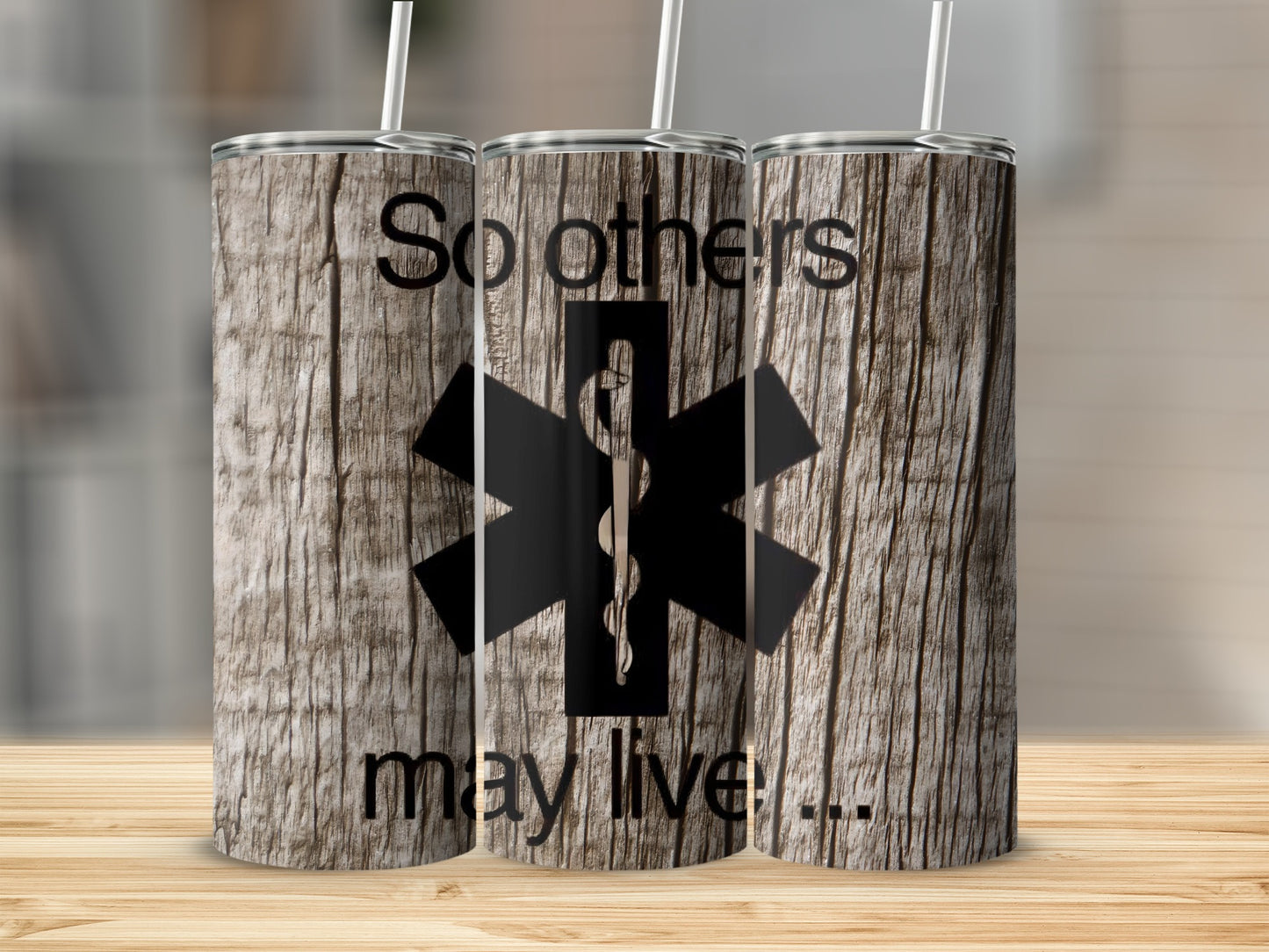 So others may live EMS inspired tumbler product