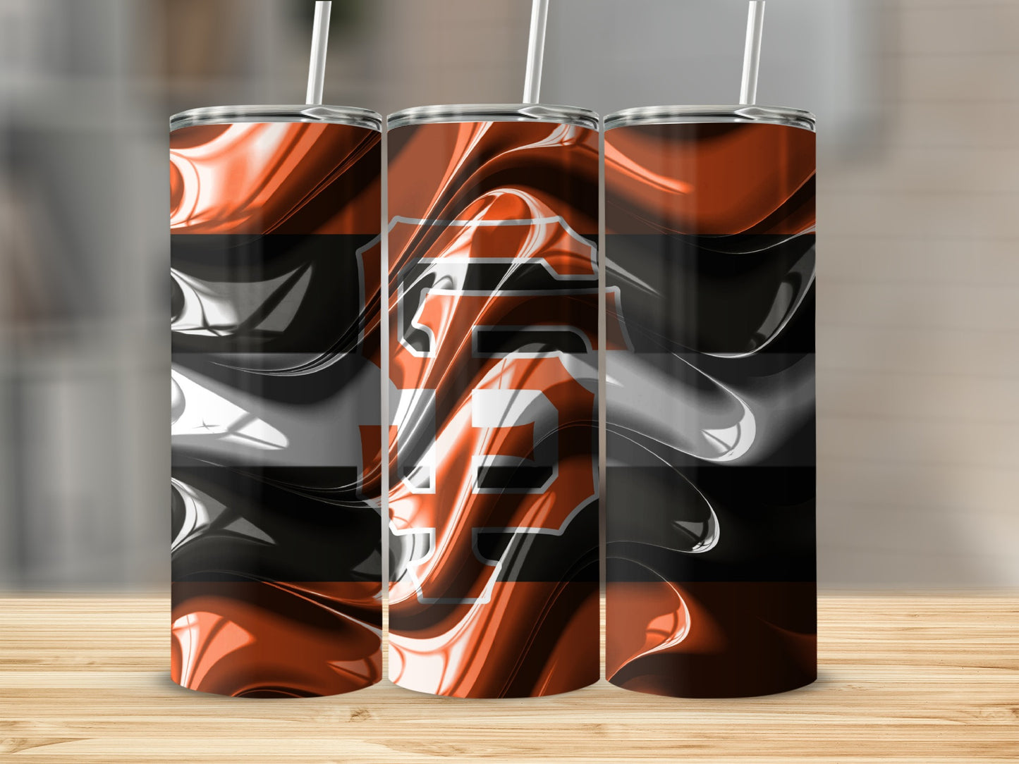 San Francisco Team Logo Abstract Art Cool Design Tumblers