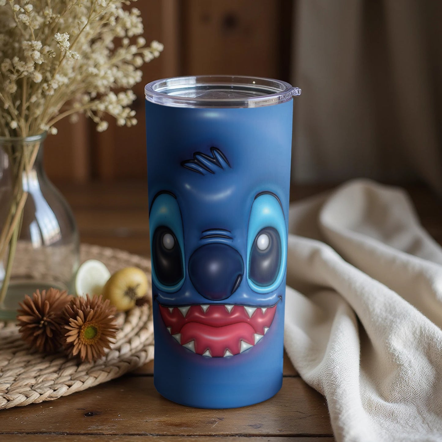 Cartoon-inspired Insulated Travel Tumbler Cup