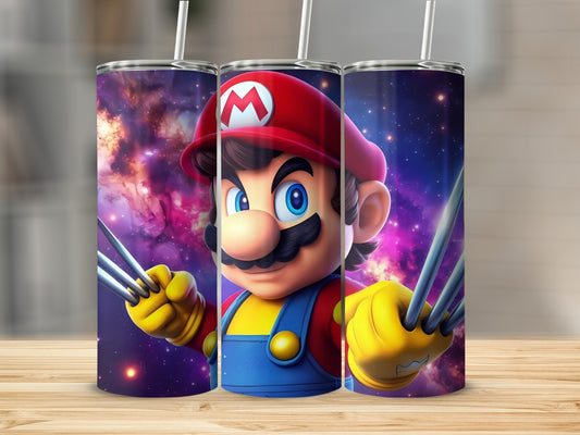 Super Character Crossover Design Tumbler Cup