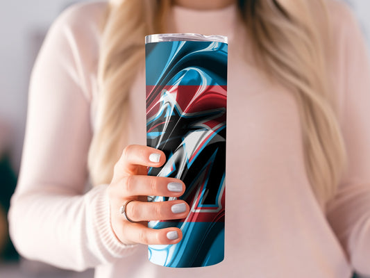 Abstract Colorful Logo Design For Tumblers Drinkware
