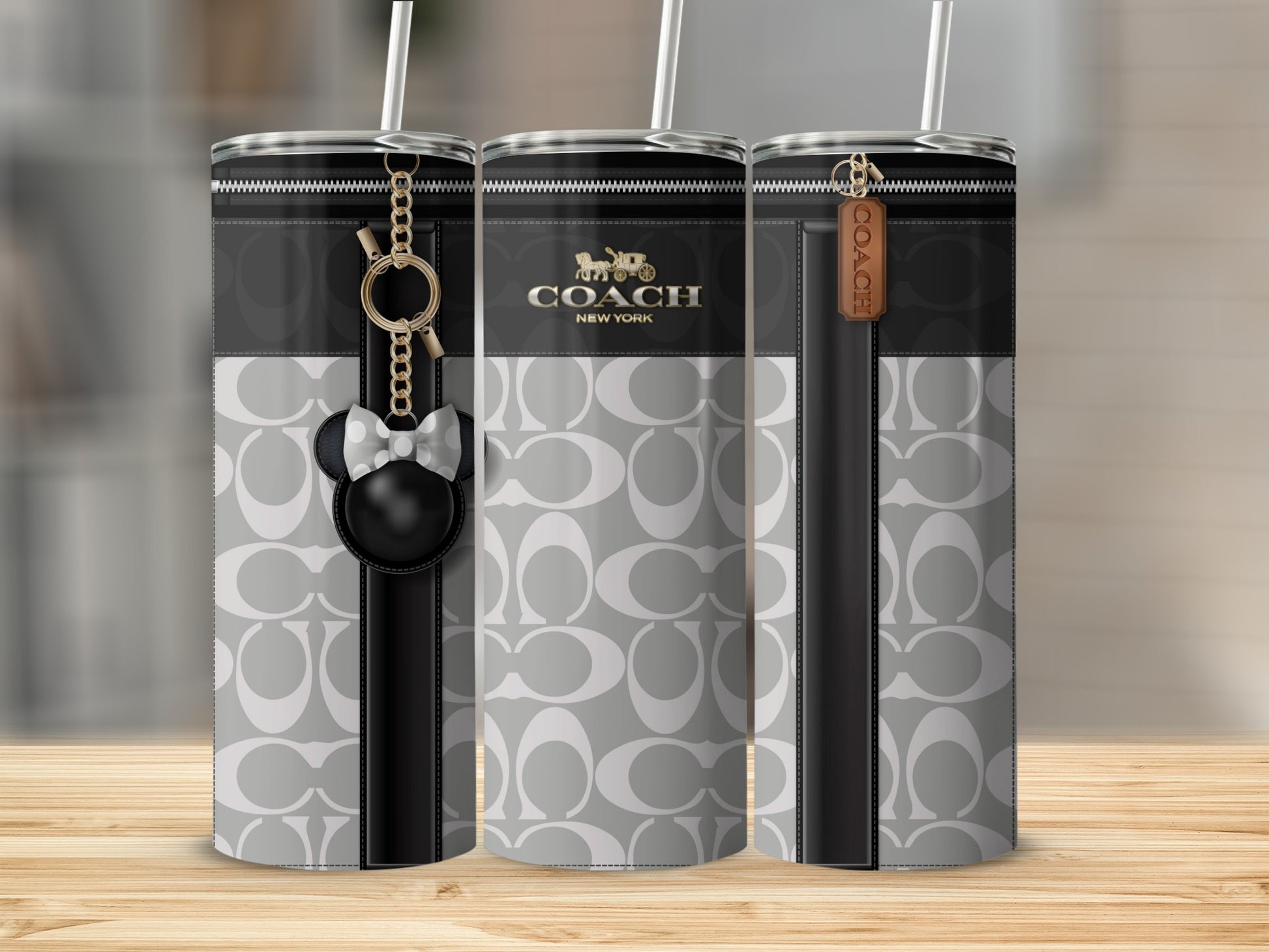 Luxurious Coach New York Tumbler with Stylish Patterns