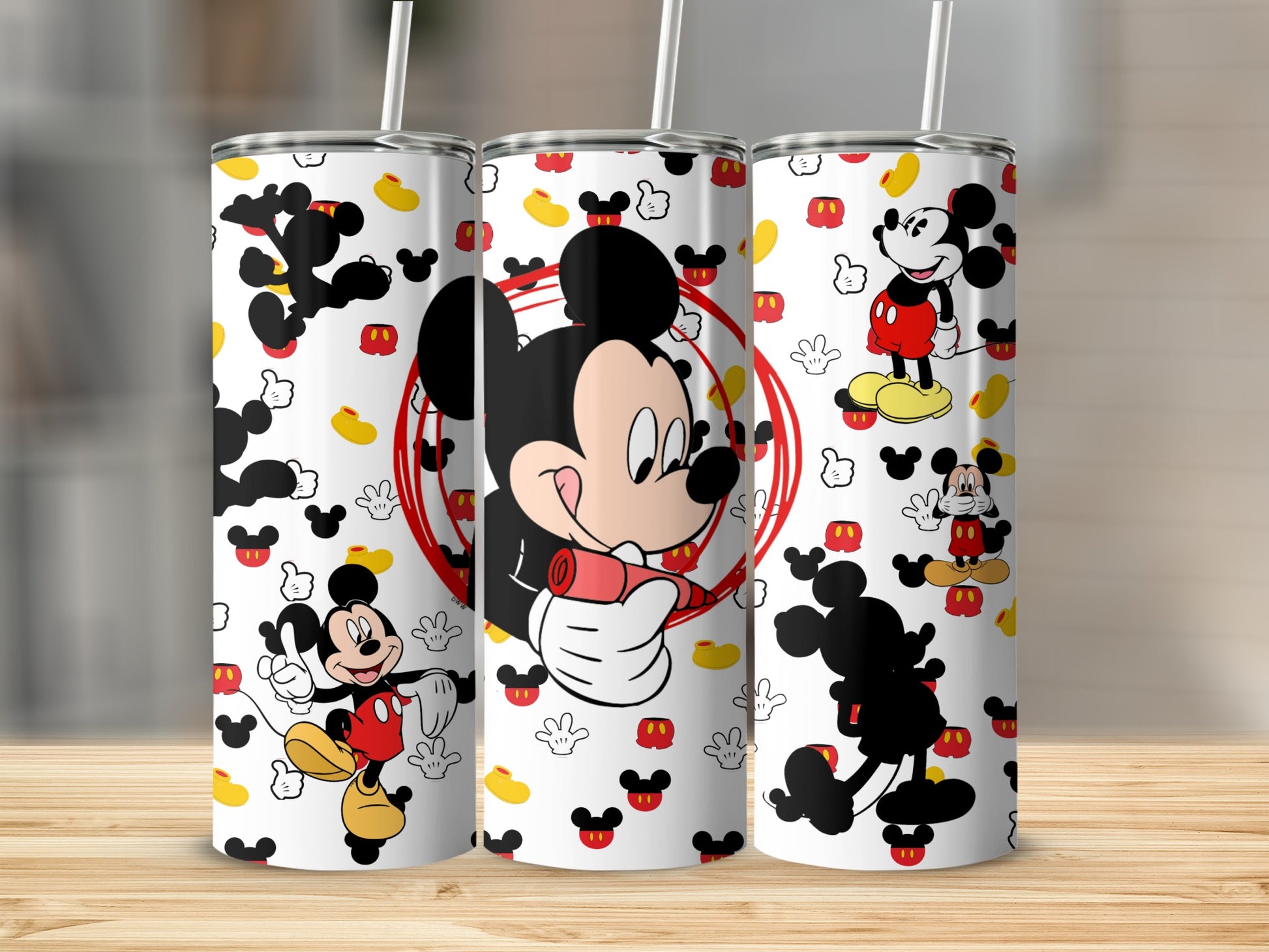 Playful Mickey Mouse Tumbler Great for Kids and Adults