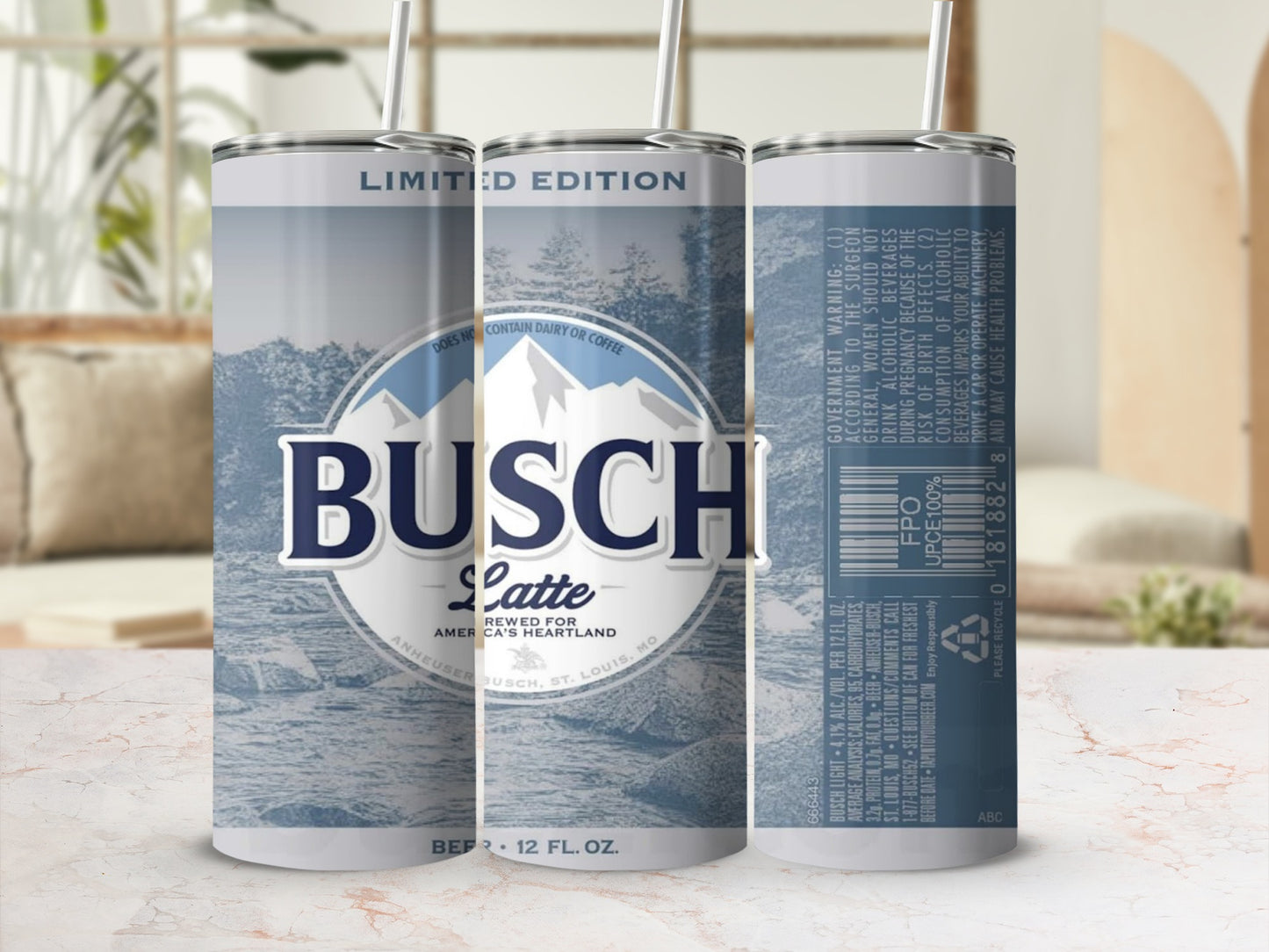 BUSCH Latte DOES NO CONTAIN DAIRY OR COFFEE product type