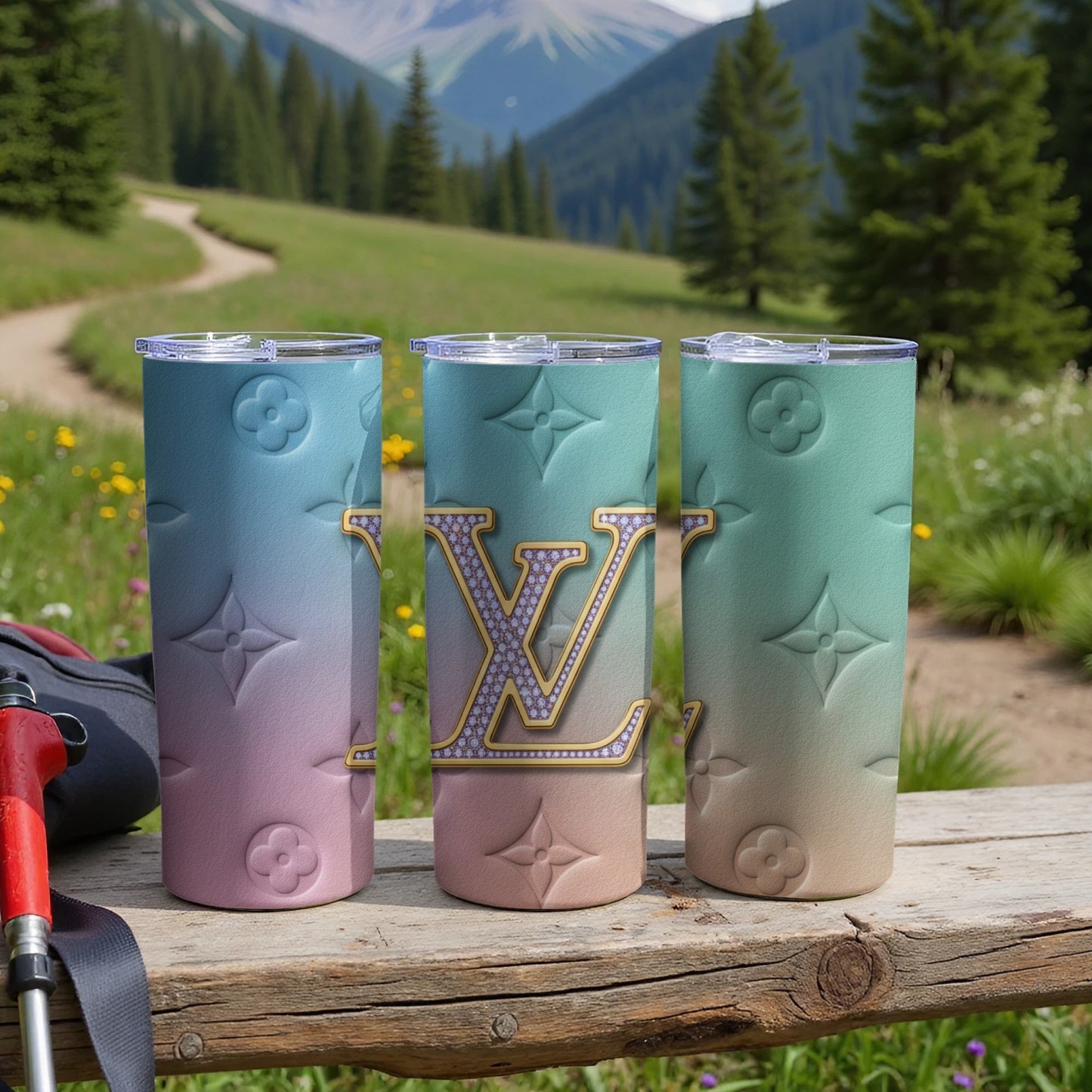 Luxurious Gradient Designer Drinkware Collection