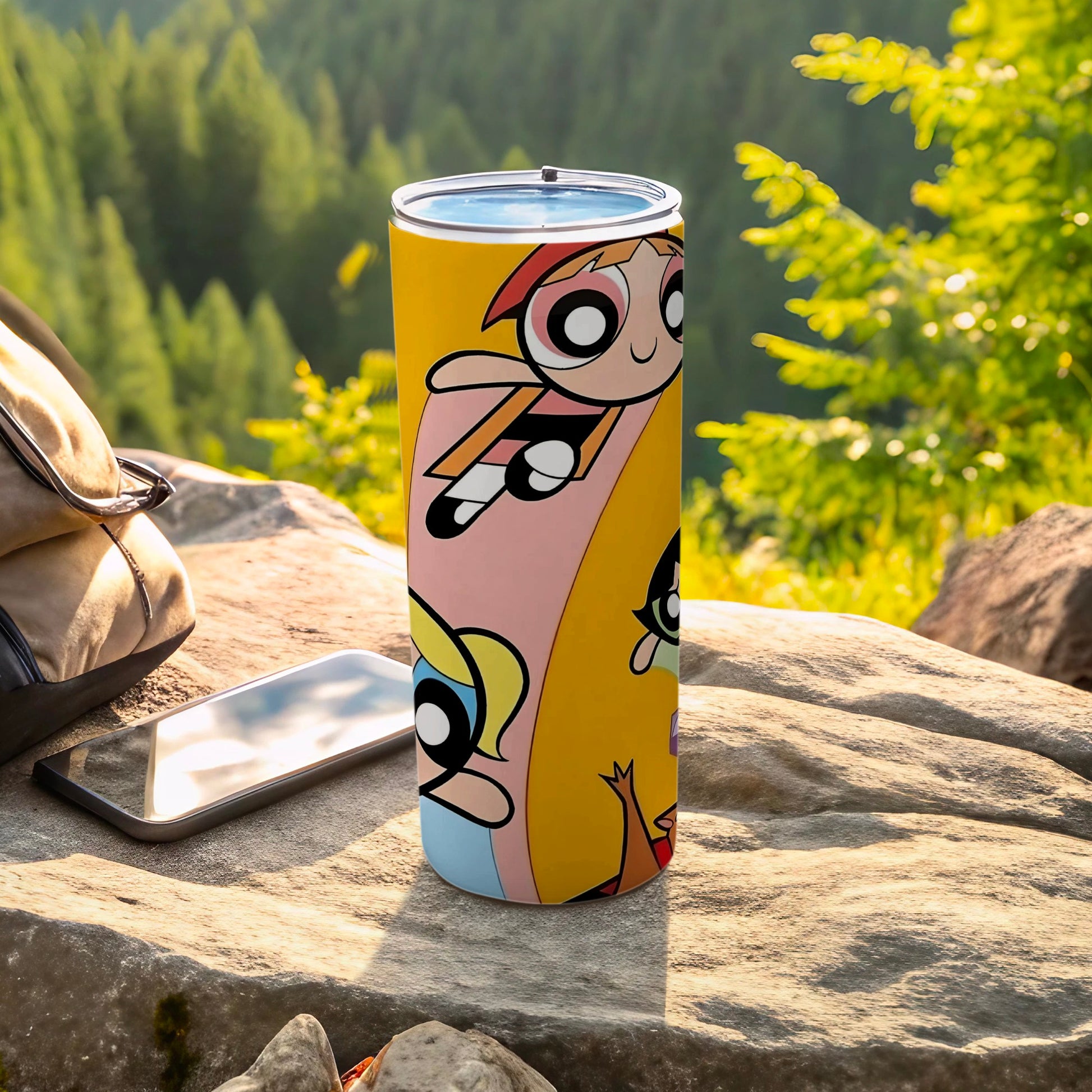 Colorful Cartoon Characters Outdoor Tumbler Cup