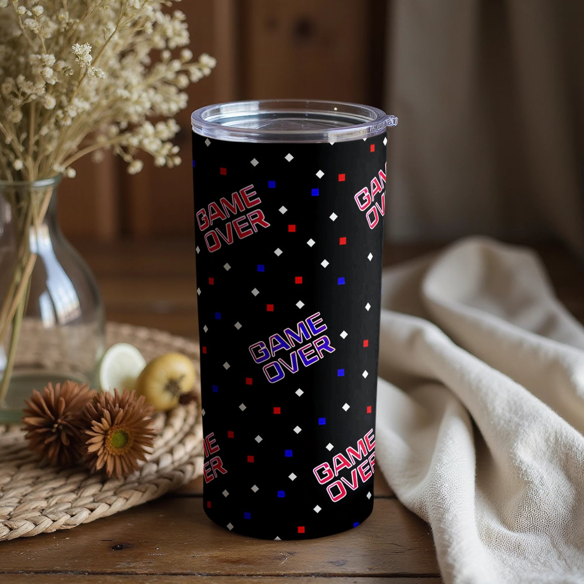 Game Over Designed Insulated Tumbler Product