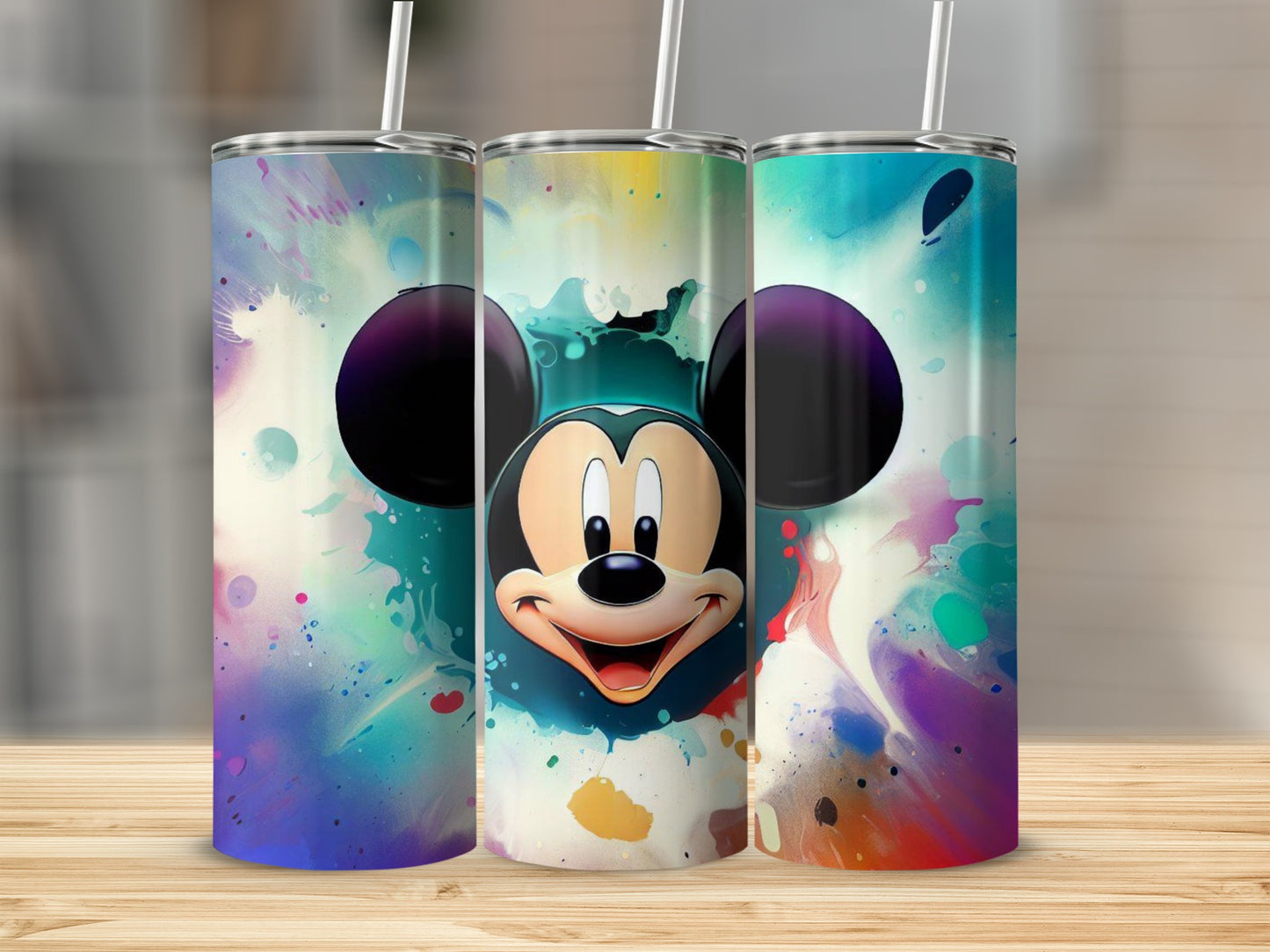 Colorful Mickey Mouse Design Tumbler Cup for Sale