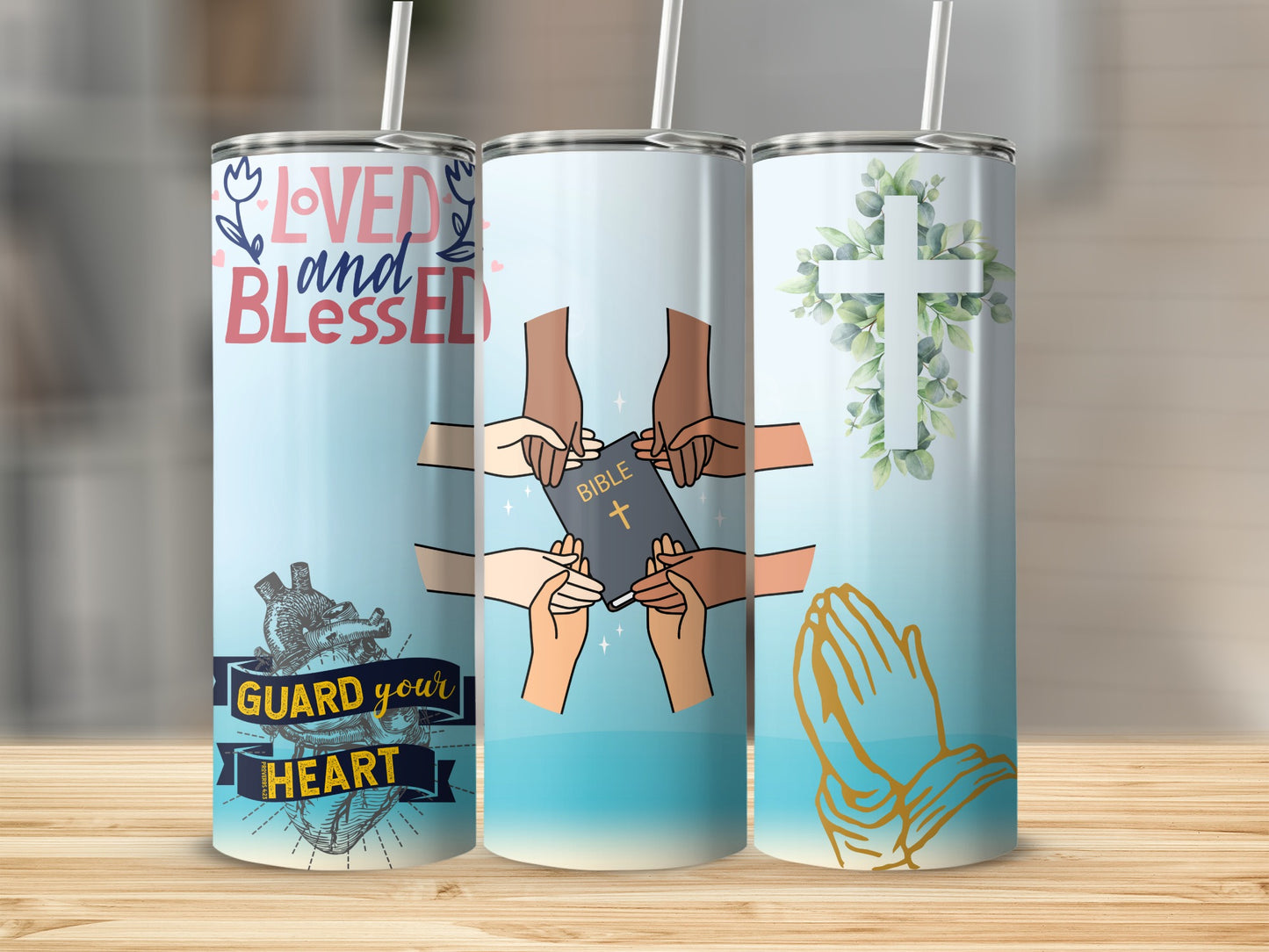 Christian Faith Inspired Tumbler Collection for Daily Use