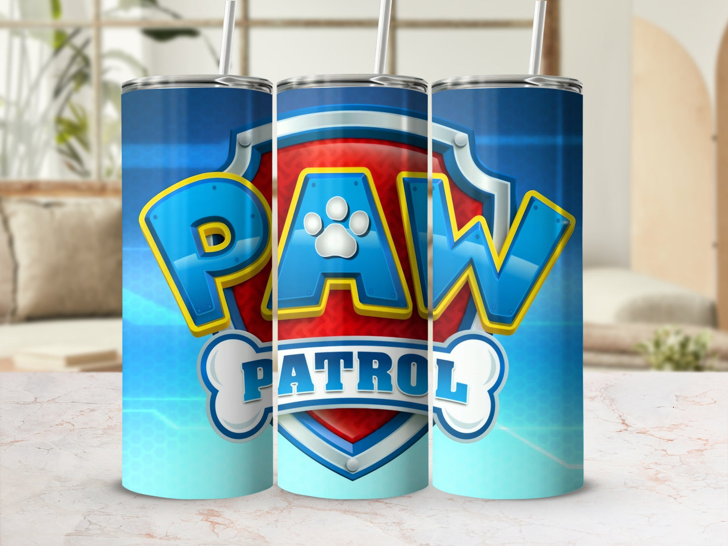 Paw Patrol Themed Insulated Beverage Tumbler Product