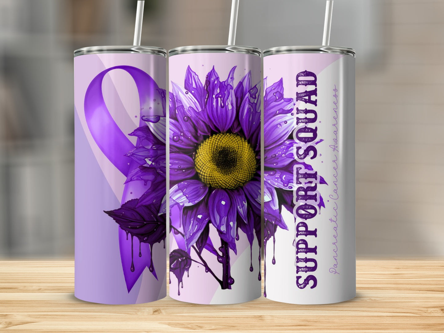 Pancreatic Cancer Awareness Support Squad Tumbler