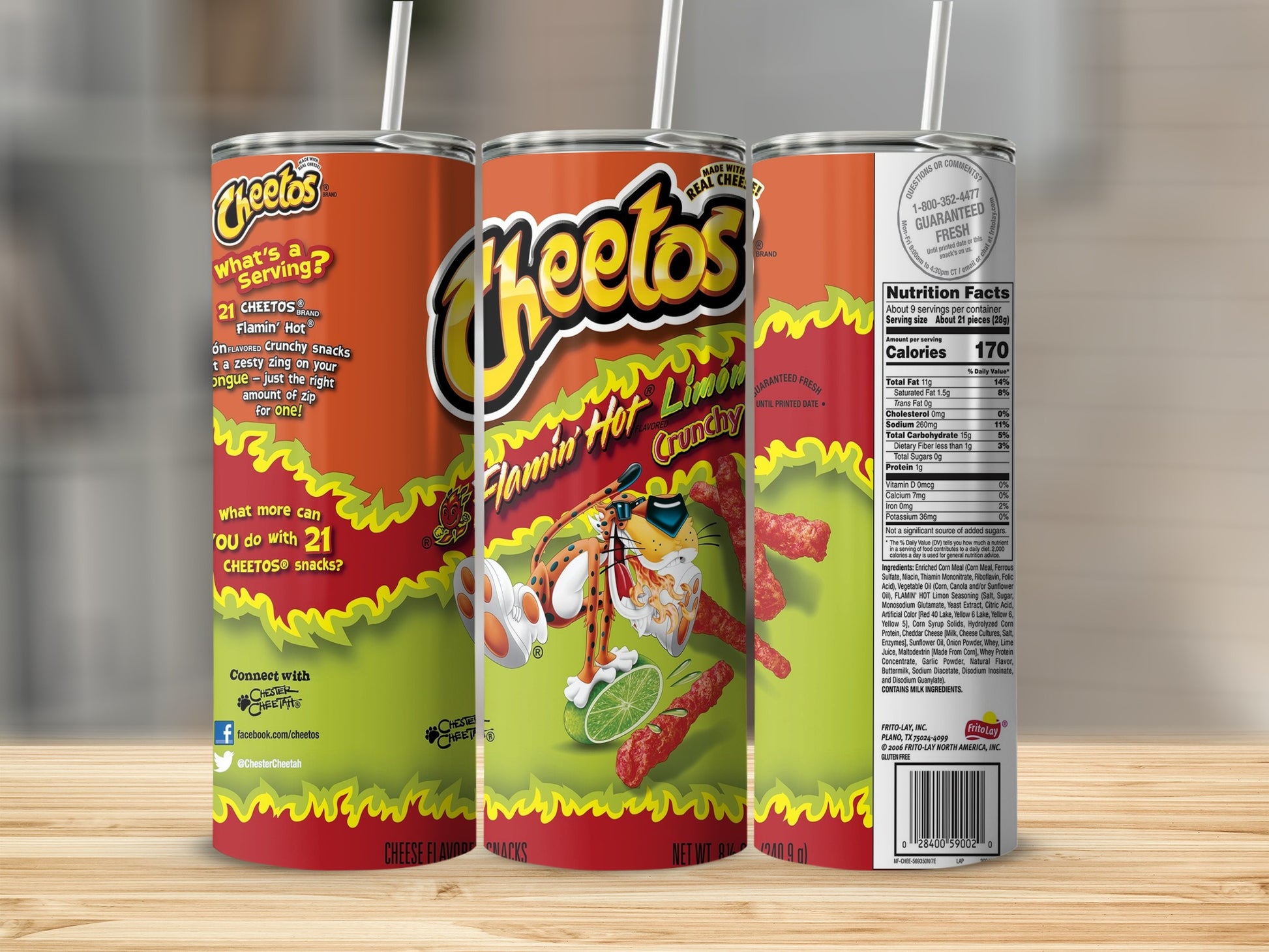 Cheetos Flamin' Hot Limón Crunchy Tumbler product type