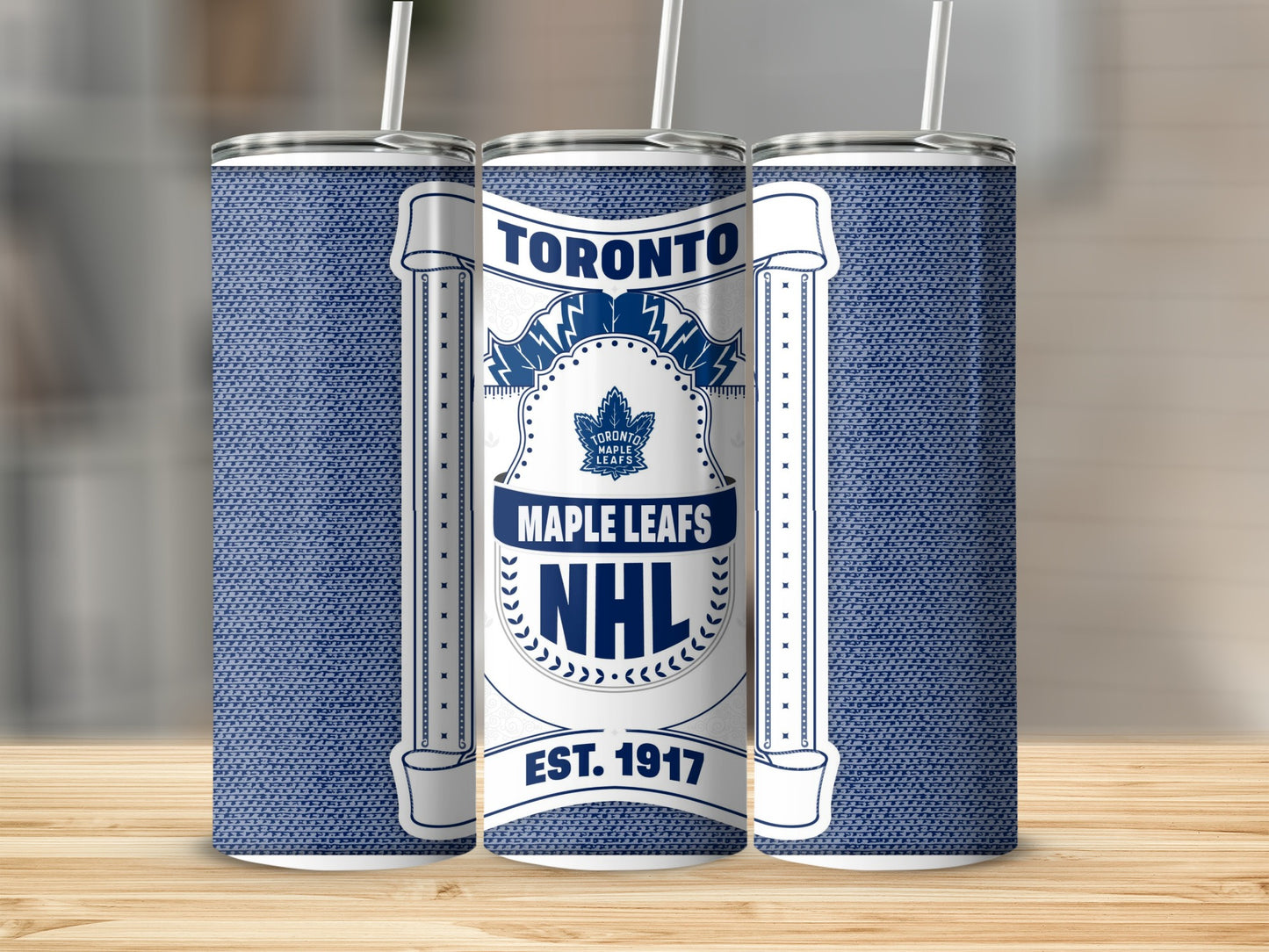 Toronto Maple Leafs Est 1917 NHL Hockey Team Tumbler