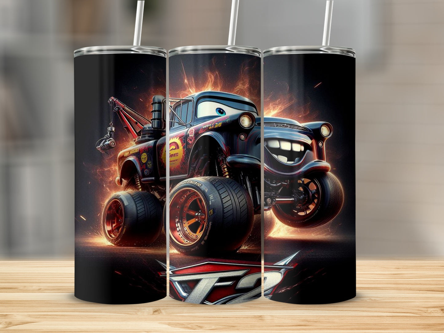Exciting Monster Truck Tumbler for Thrill Seekers