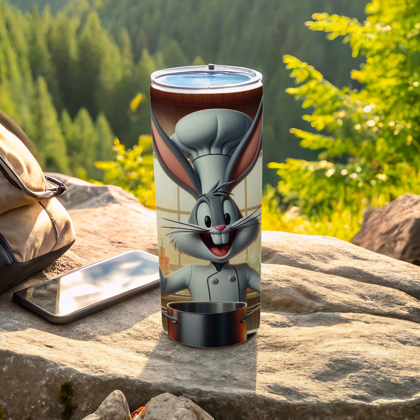 Bugs Bunny Chef Tumbler for Outdoor Adventures
