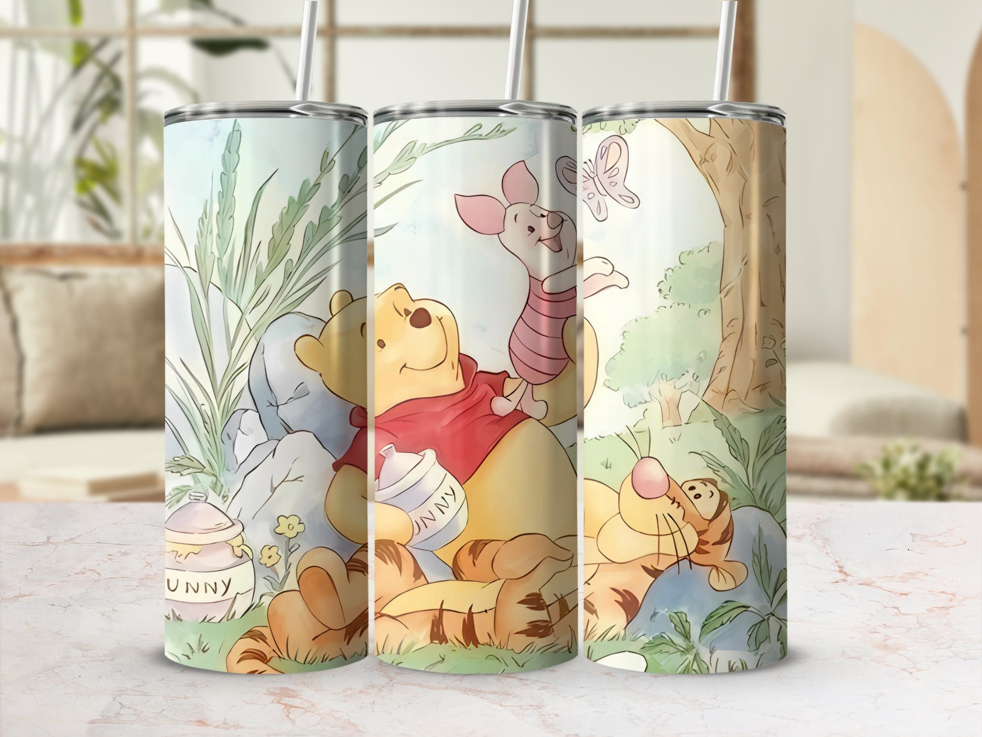 Adorable Character-Themed Tumbler for Kids and Adults
