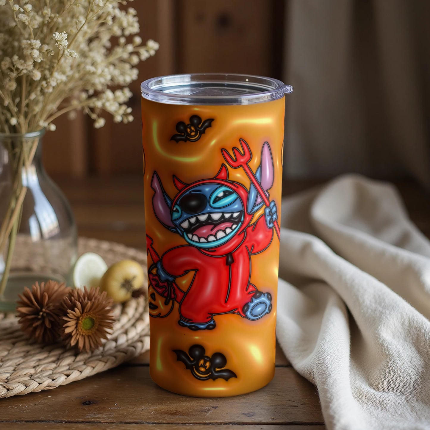Halloween Devil Costume Character Tumbler