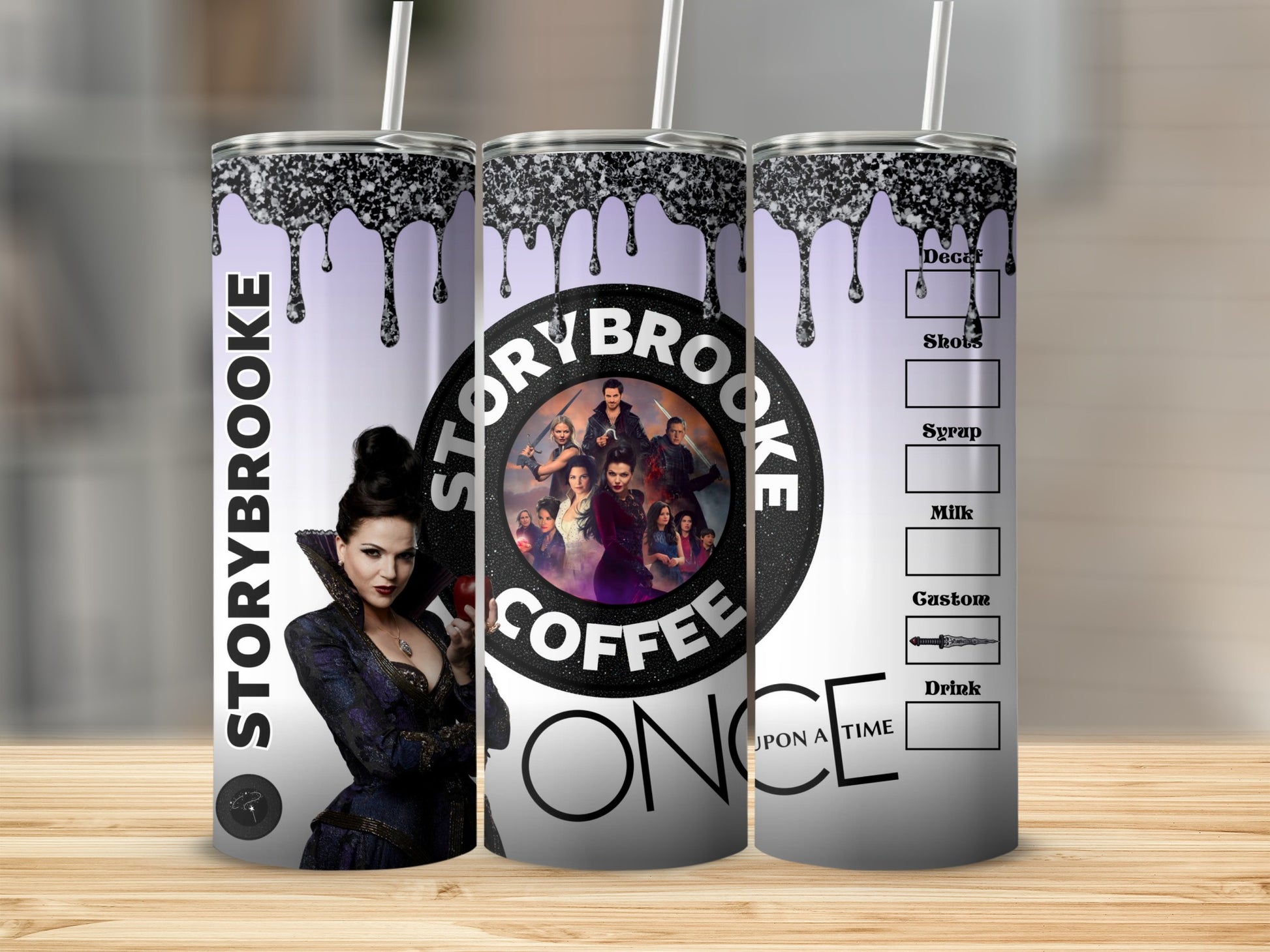 Storybrooke Coffee Once Upon a Time Tumbler Cup