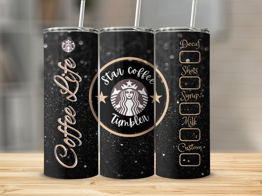 Star Coffee Life Tumbler for Coffee Lovers