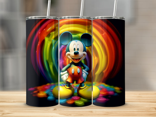 Colorful Mickey Mouse Tumbler for Stylish Drinkware