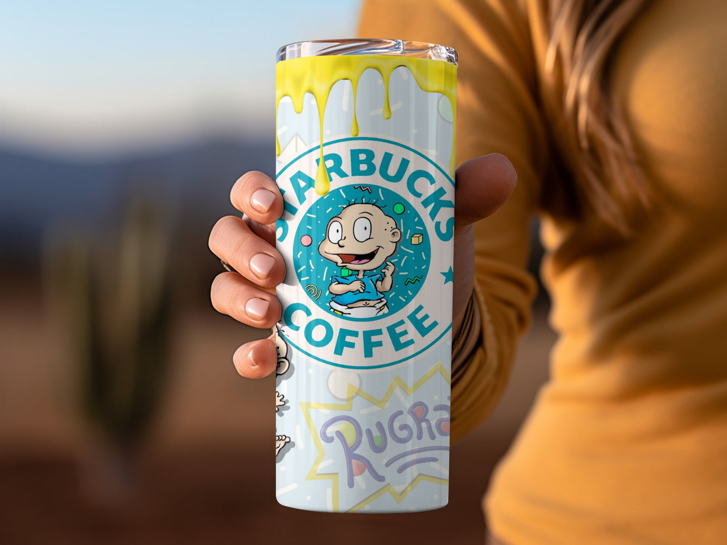 Rugrats Starbucks Coffee Tumbler Rugrats Inspired Design