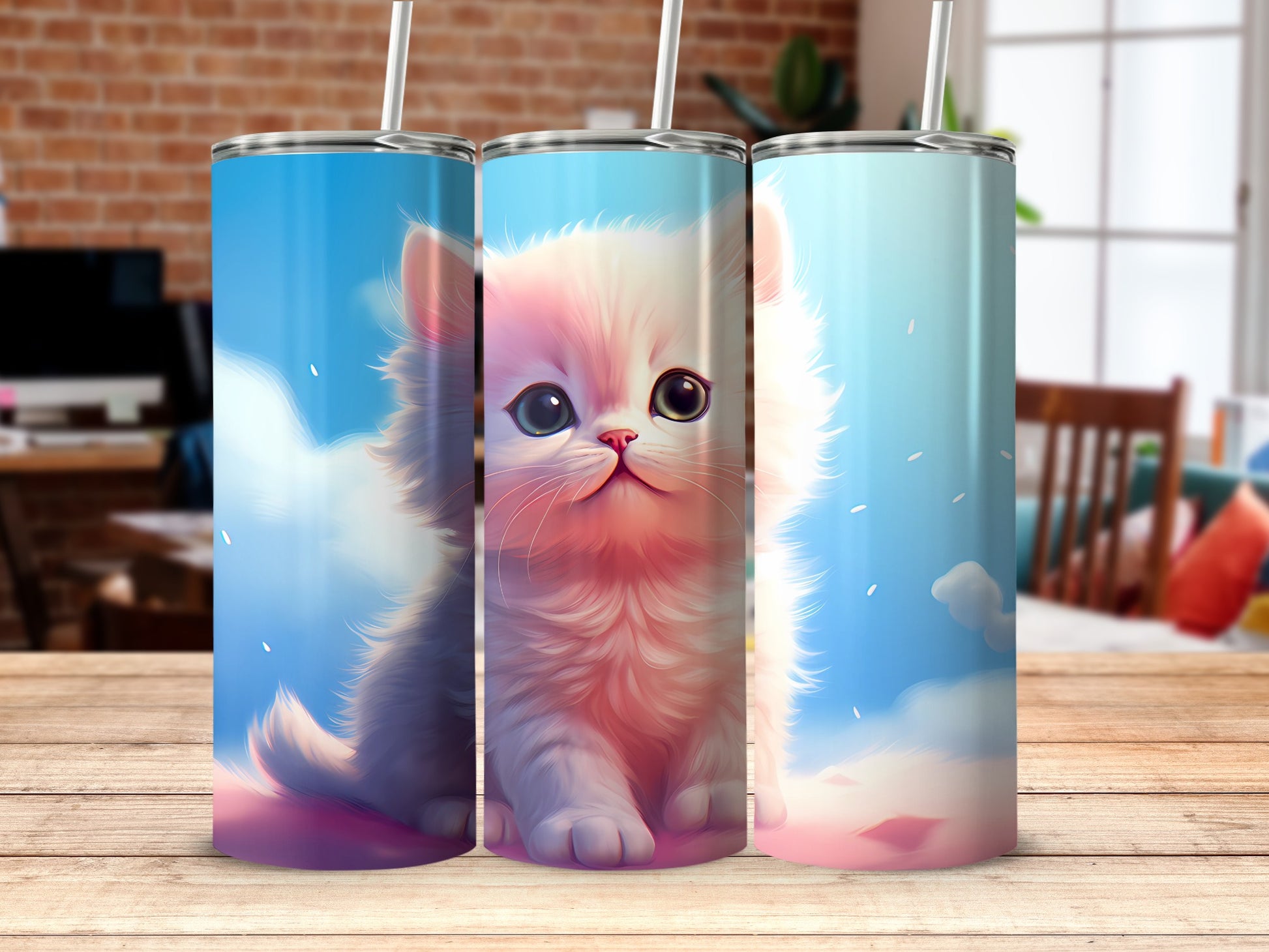 Adorable white kitten dreamy sky clouds art product type
Cat
Kitten
Feline
Kitty
White Cat
Fluffy Cat
Cute
Adorable
Kawaii
Dreamy
Whimsical
Pastel
Sky
Clouds
Blue Sky
Pink Clouds
Art
Illustration
Cartoon Cat
Tumbler