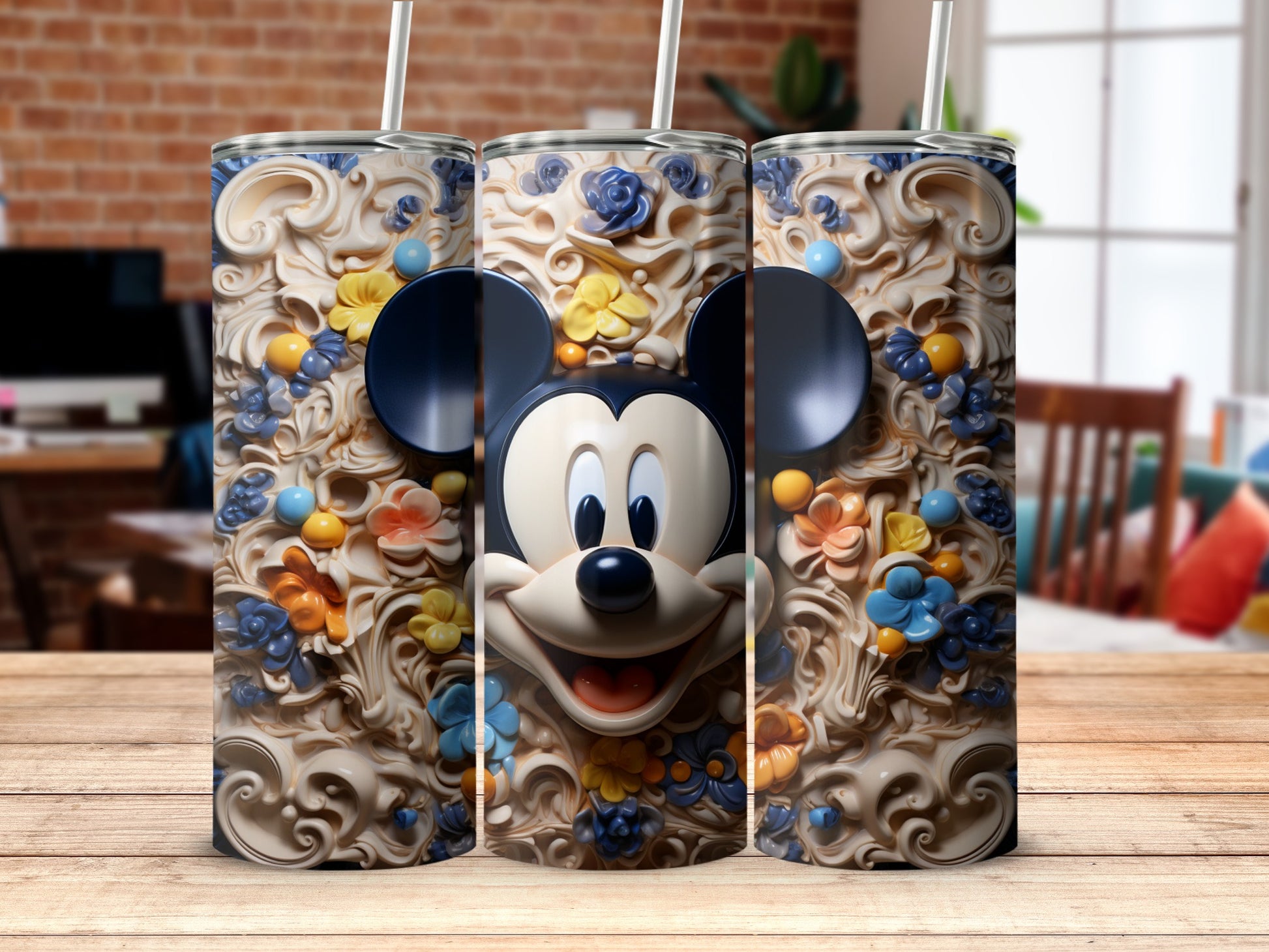 Mickey Mouse Themed Tumbler Ideal for Disney Fans