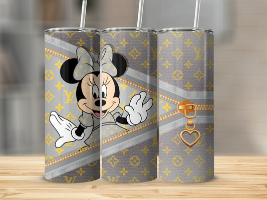 Stylish Minnie Mouse Patterned Tumbler for Daily Use