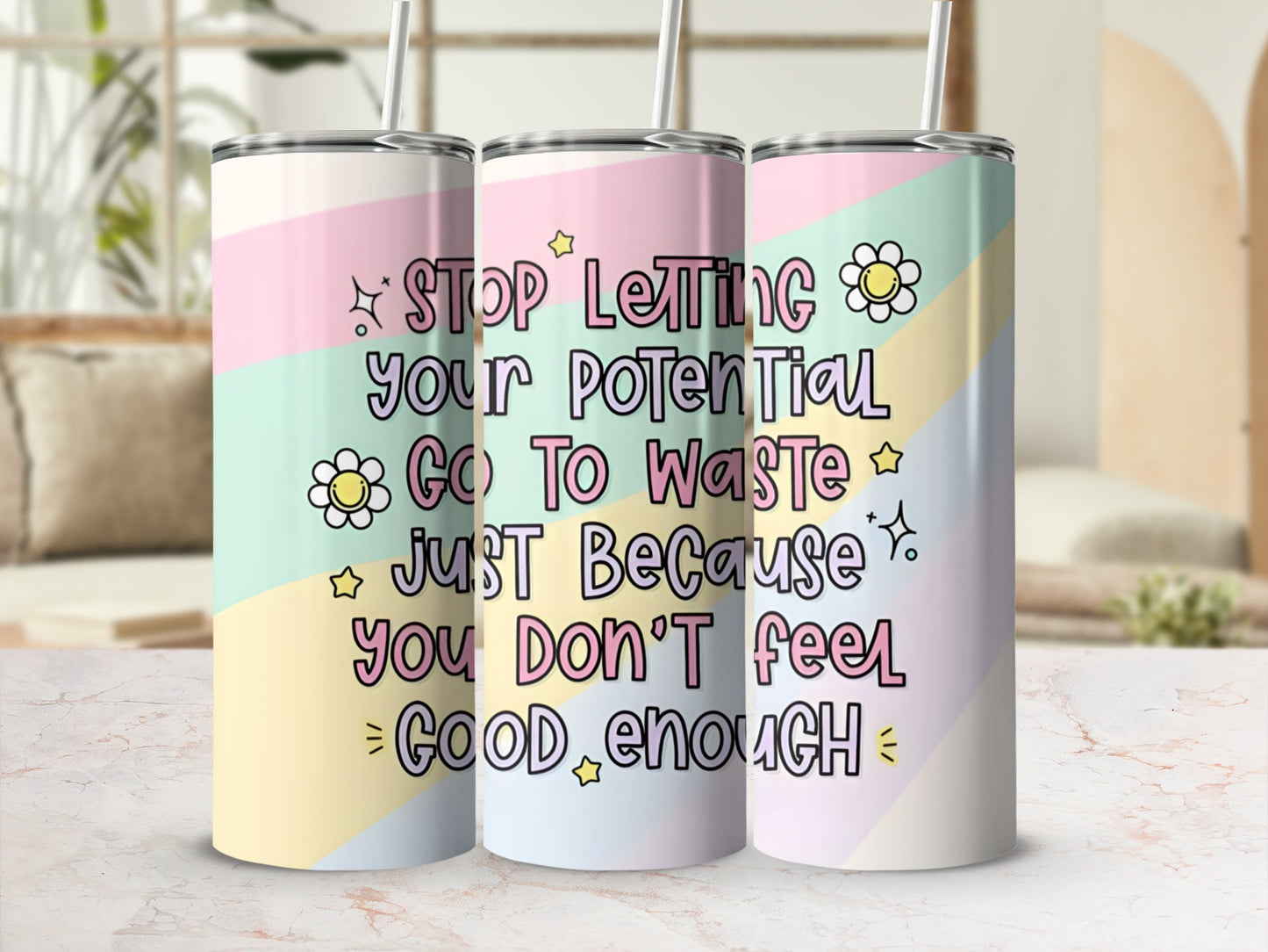 Stop Letting Your Potential Go to Waste Tumbler