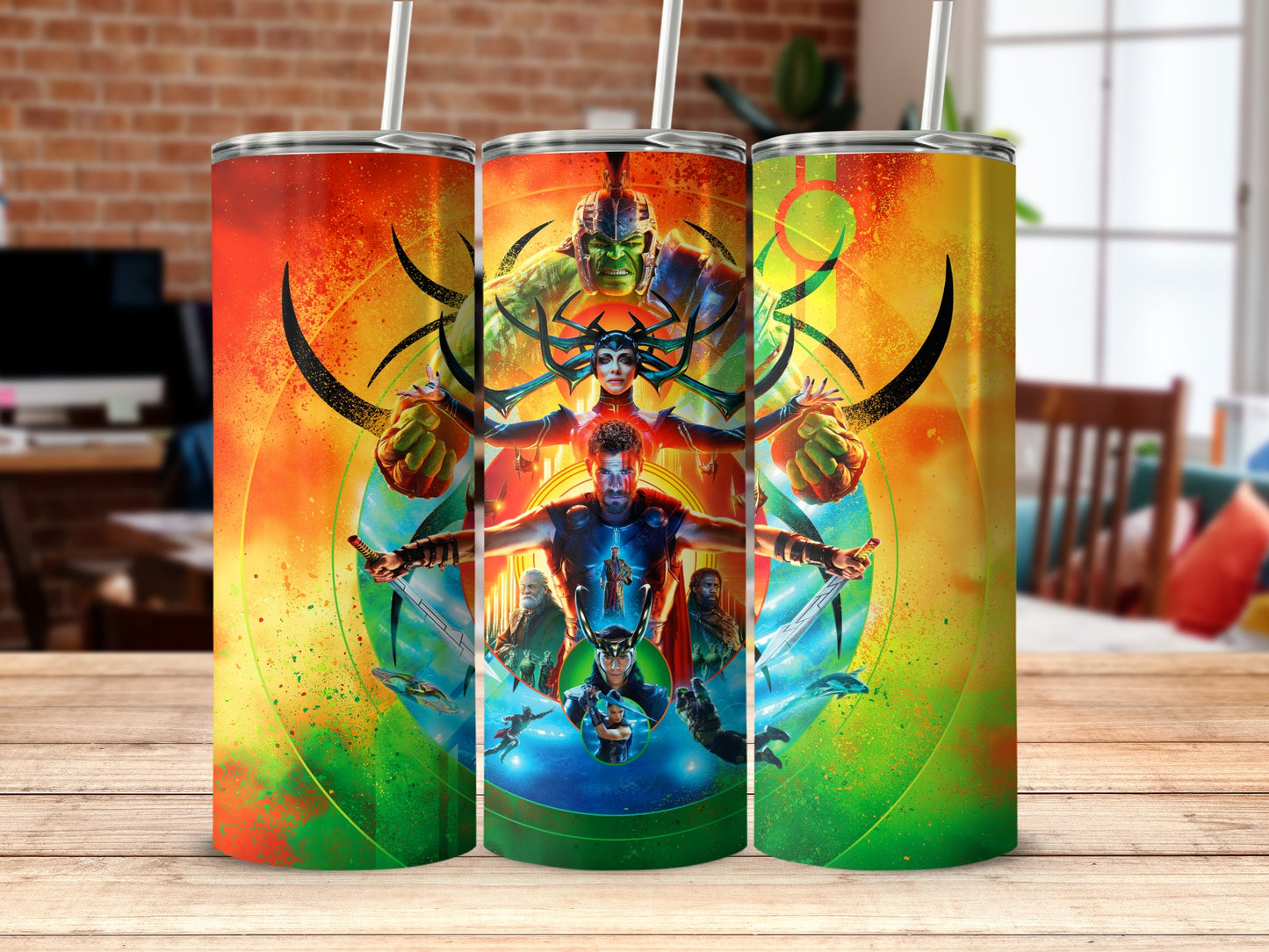 Vibrant Thor Ragnarok Movie Superheroes Graphic product type