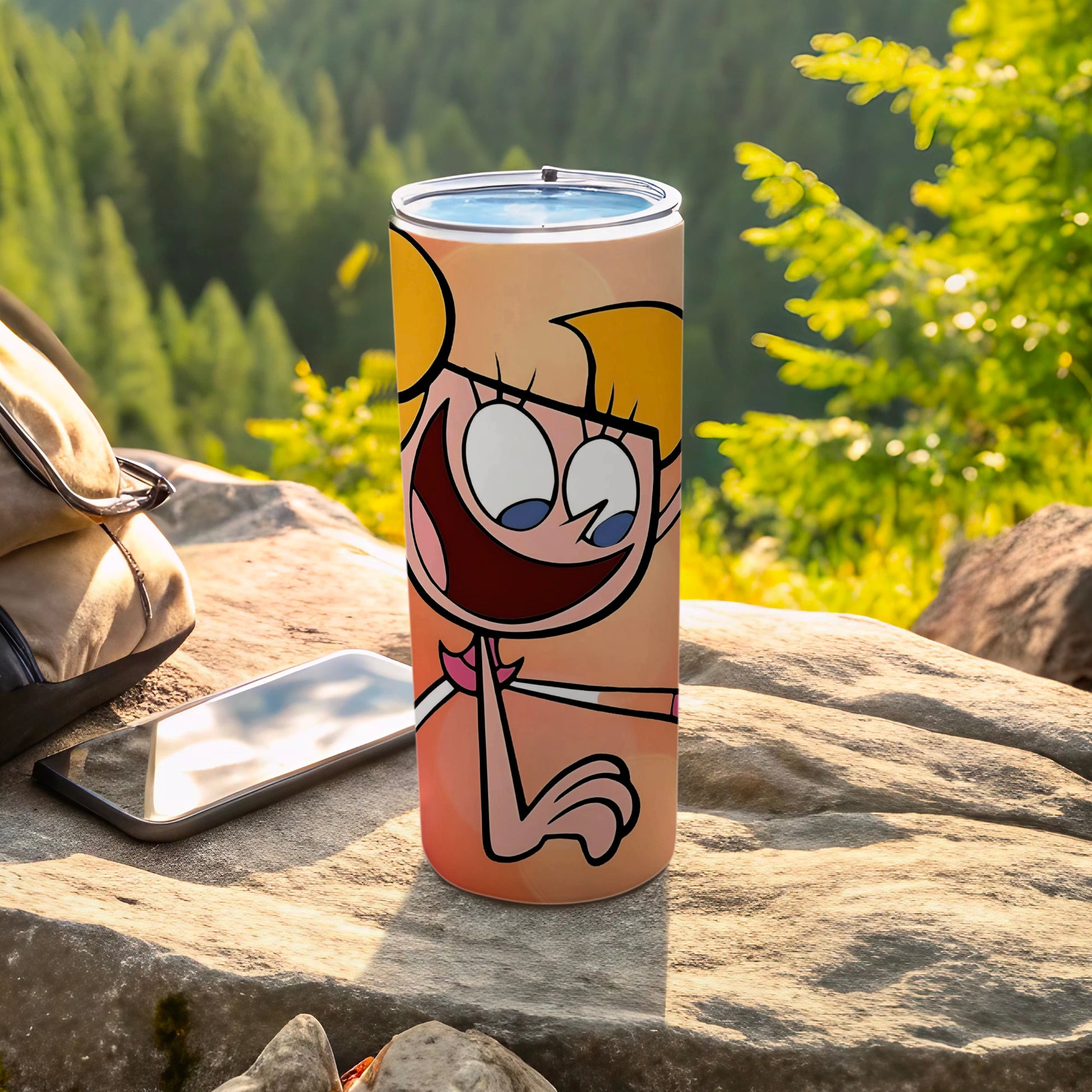 Cartoon Character Tumbler Cup Travel Accessory