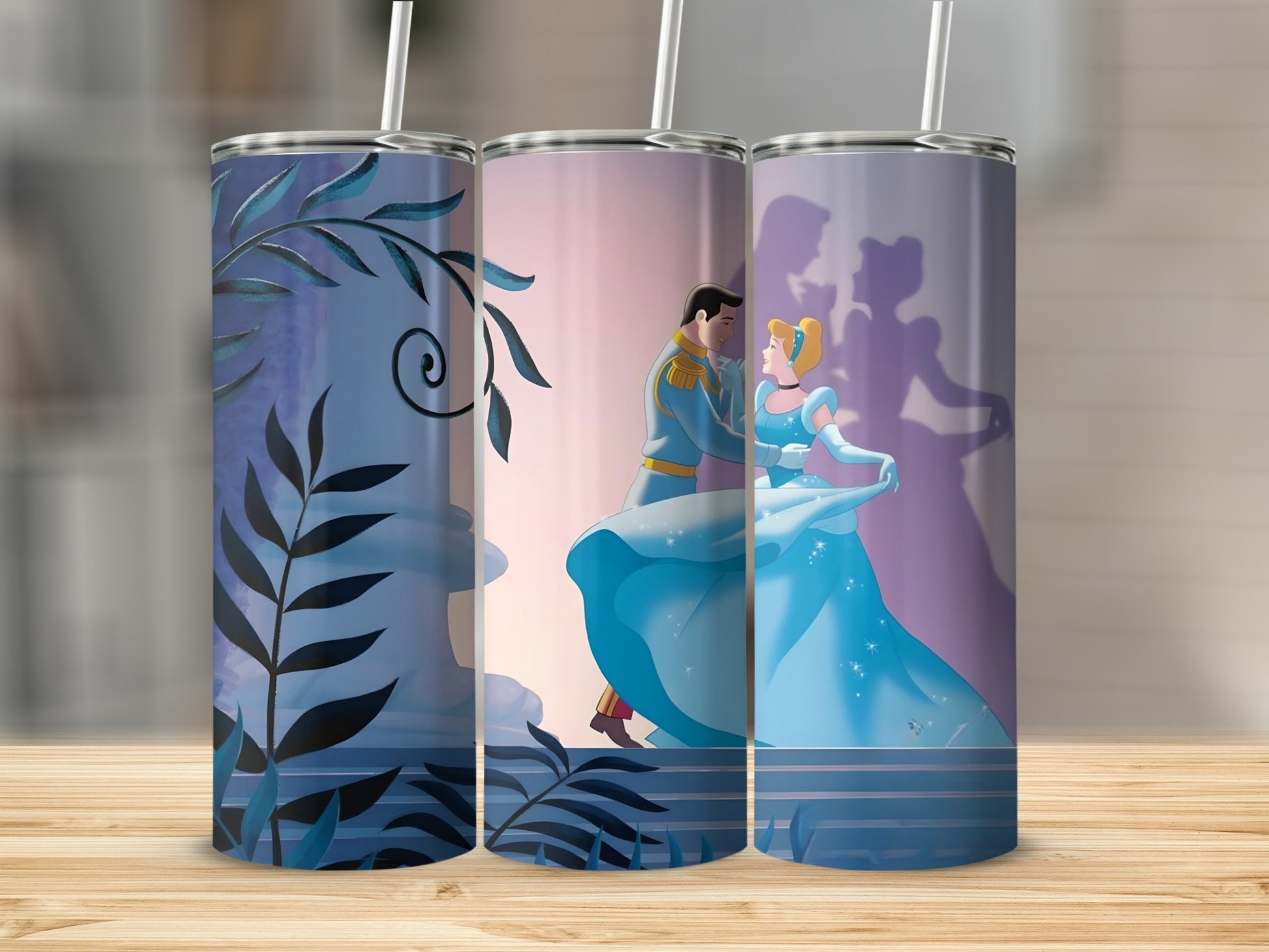 Enchanted Dance Design Cinderella Inspired Tumbler