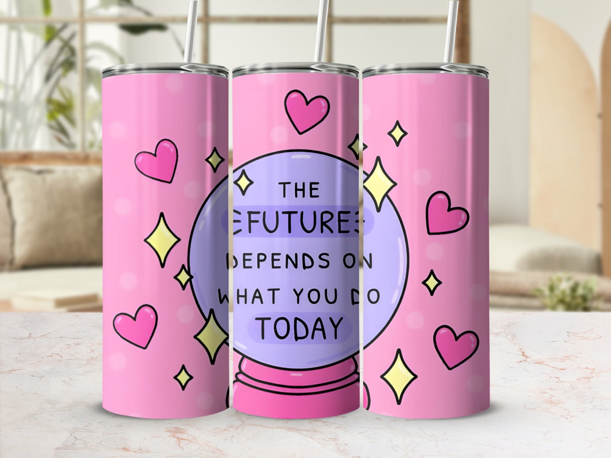 The Future Depends On What You Do Today tumbler