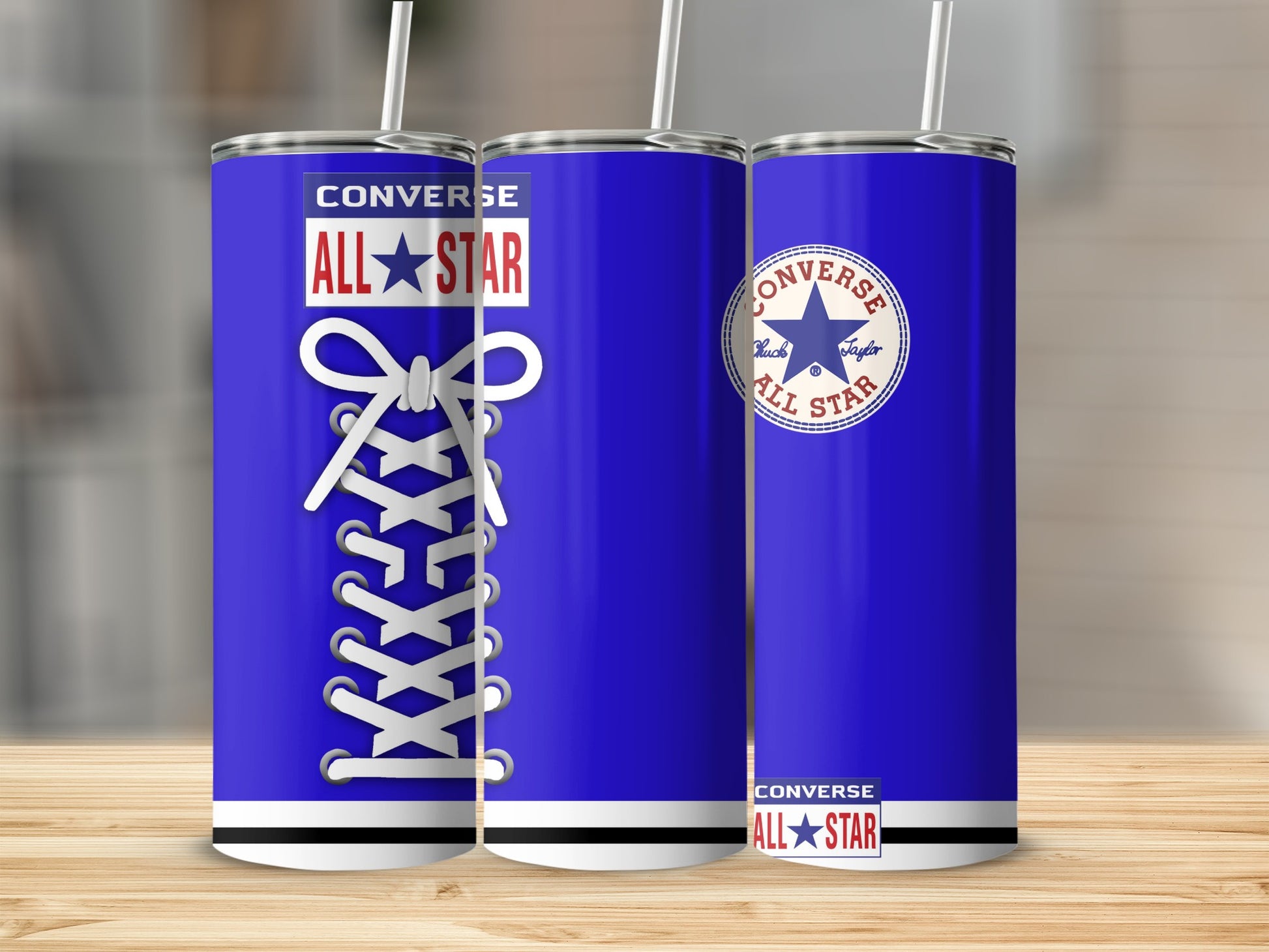 Blue Converse All Star Shoe Laces Design product type