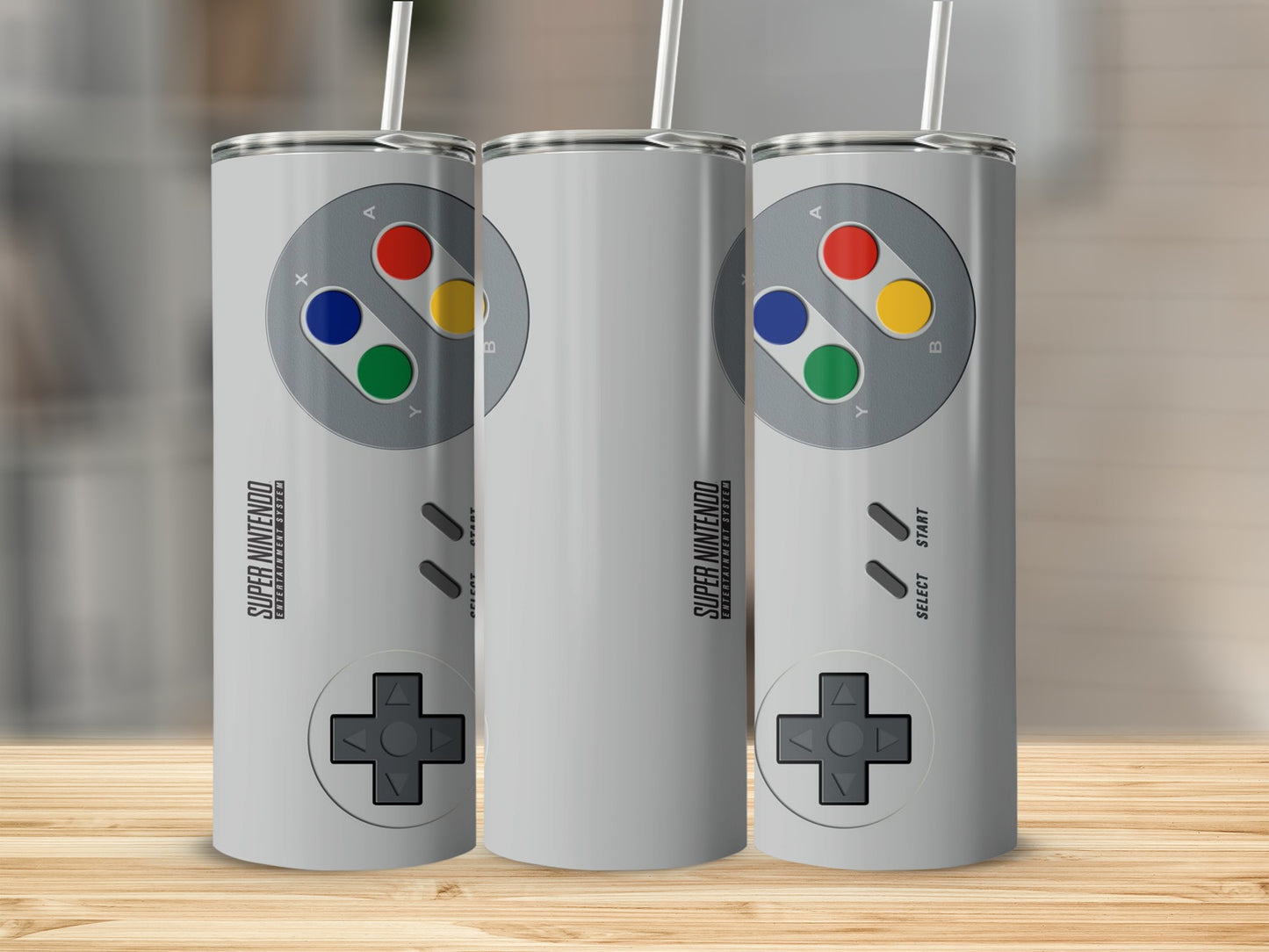 Super Nintendo Entertainment System Controller Design Tumbler