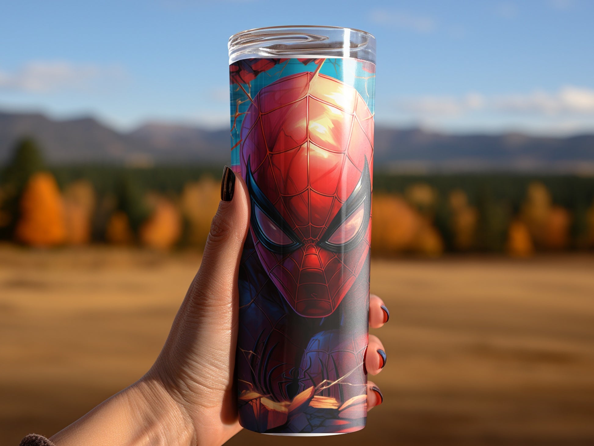 Marvel Spider-Man Themed Tumbler for Fans