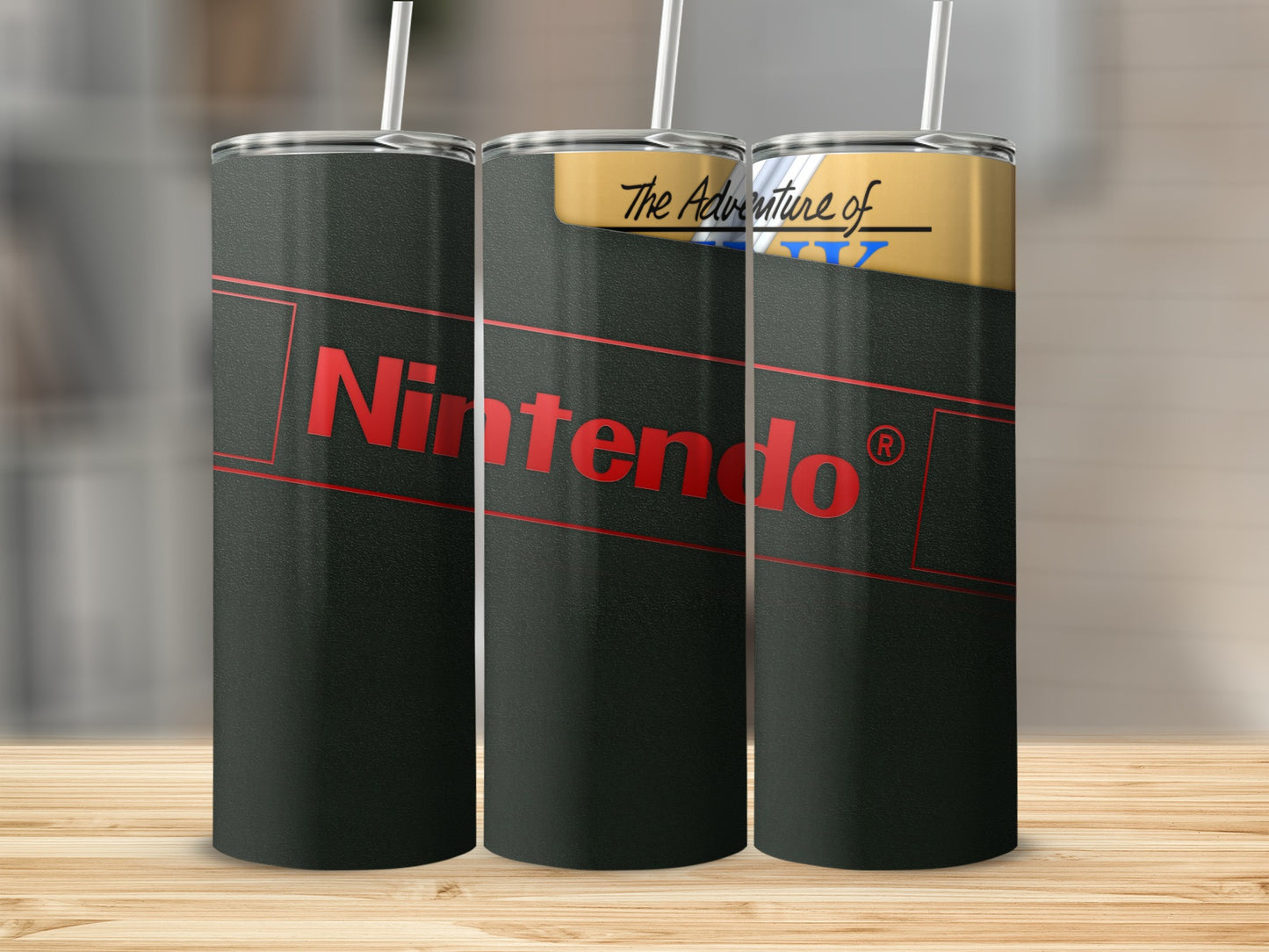 Nintendo The Adventure of Retro Game Cartridge Tumbler product type