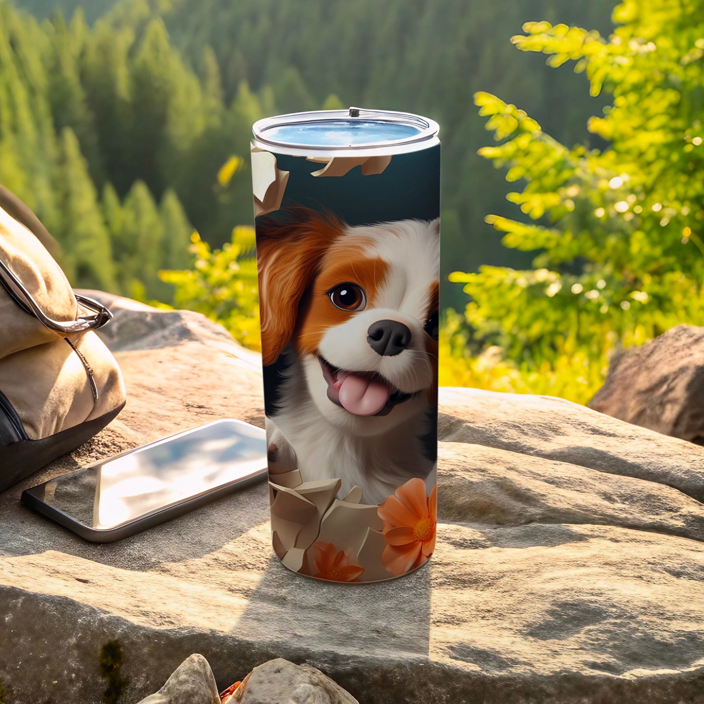 Cavalier King Charles Spaniel Puppy Tumbler Travel product type