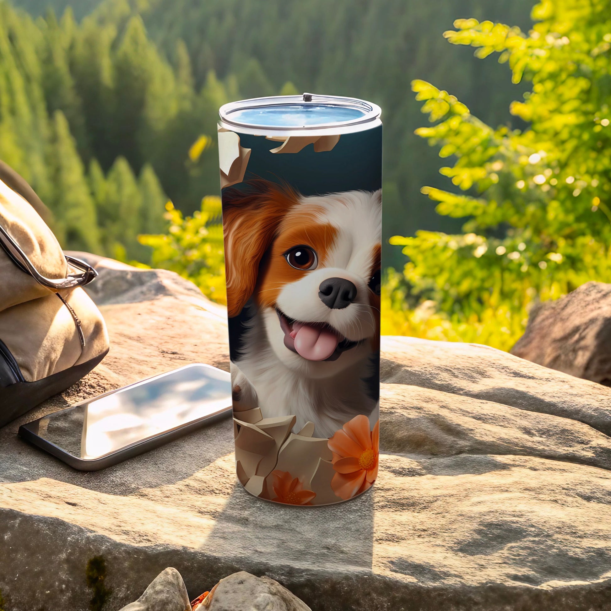 Cavalier King Charles Spaniel Puppy Tumbler Travel product type