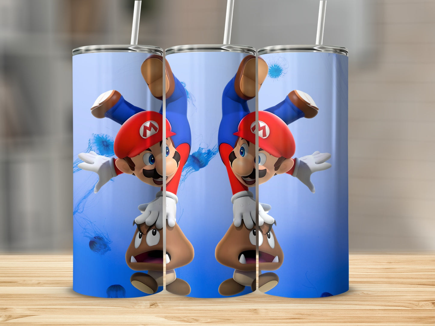 Cartoon Character Tumbler Cup with Fun Design
