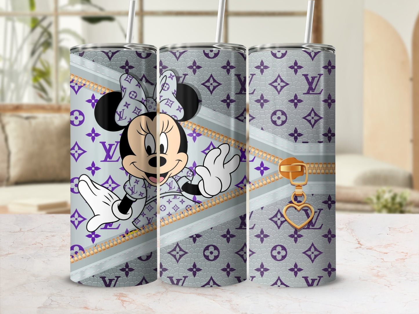 Minnie Mouse Designer Print Tumbler Fashion Accessory