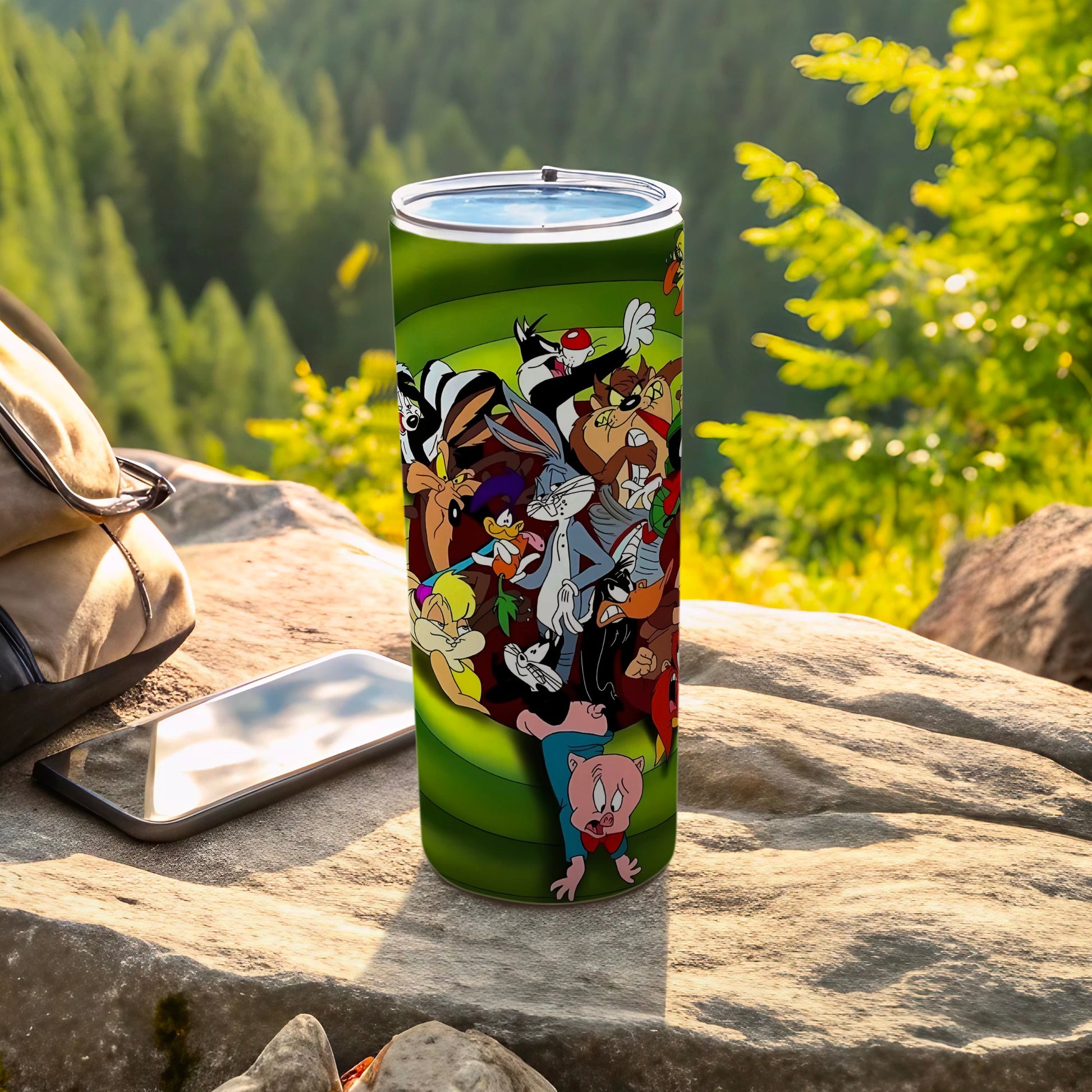 Looney Tunes Cartoon Characters Insulated Tumbler