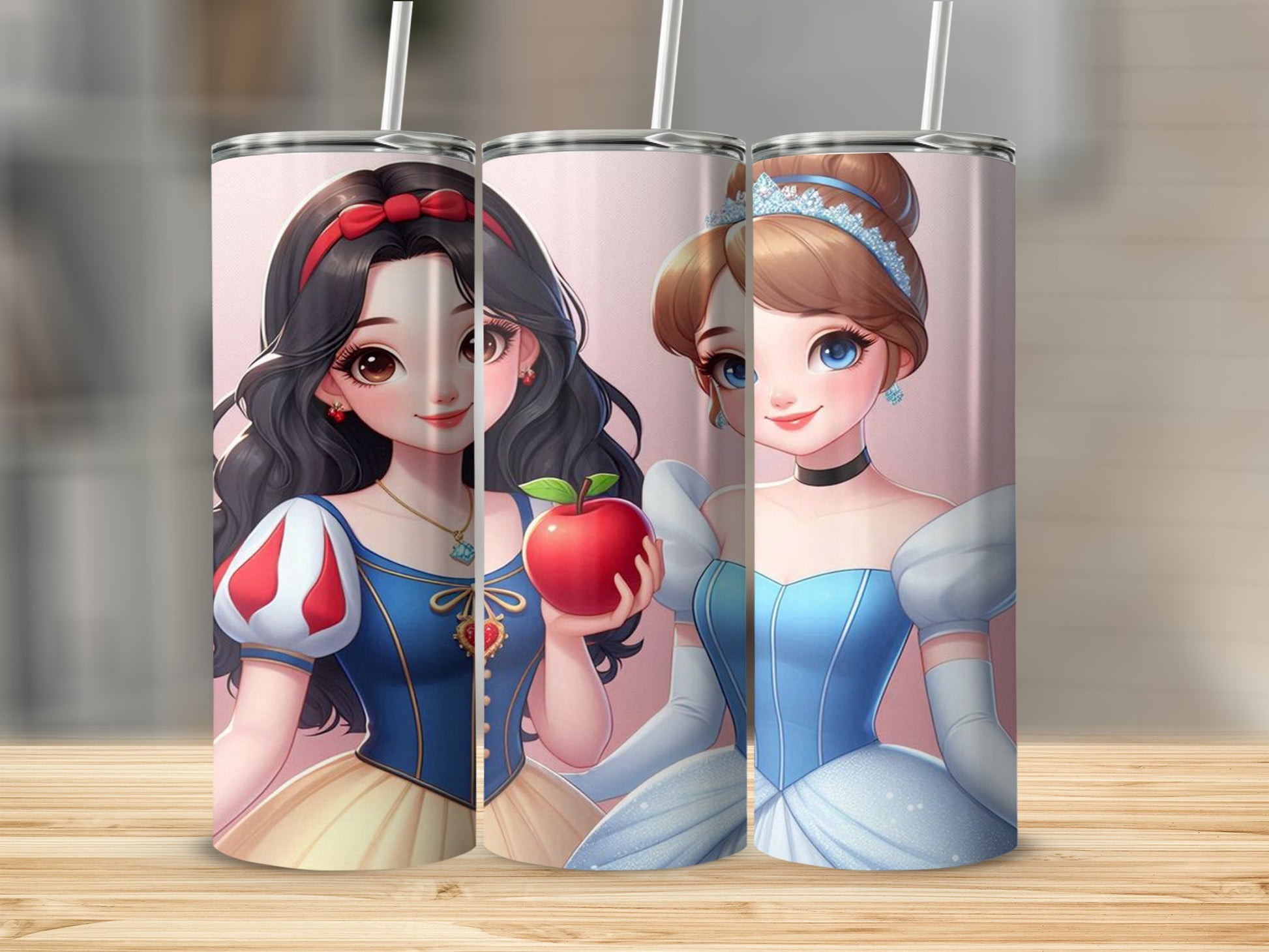 Cute Princess Graphics Stainless Steel Tumbler product