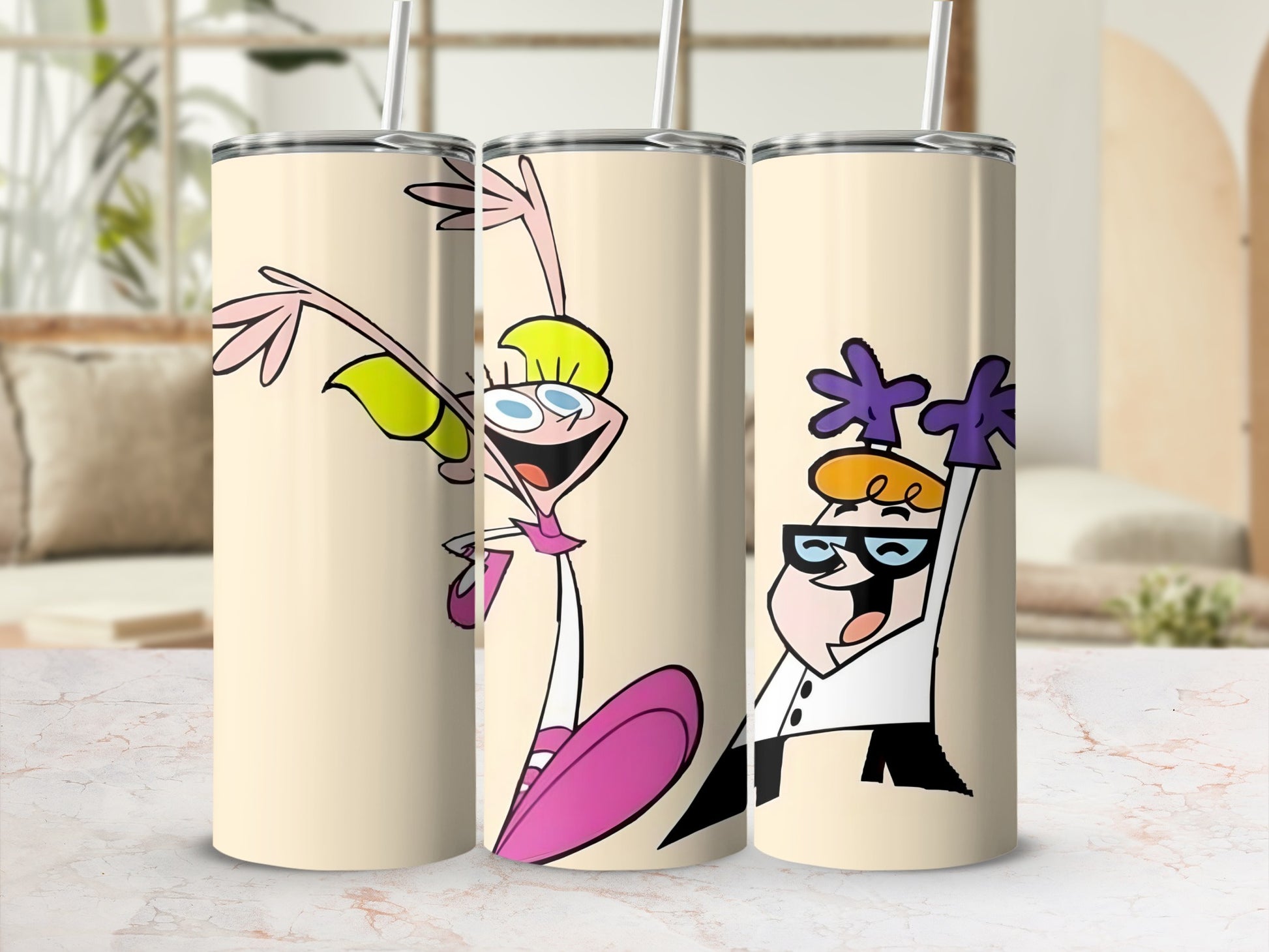 Fun Cartoon Character Design Stainless Steel Tumbler