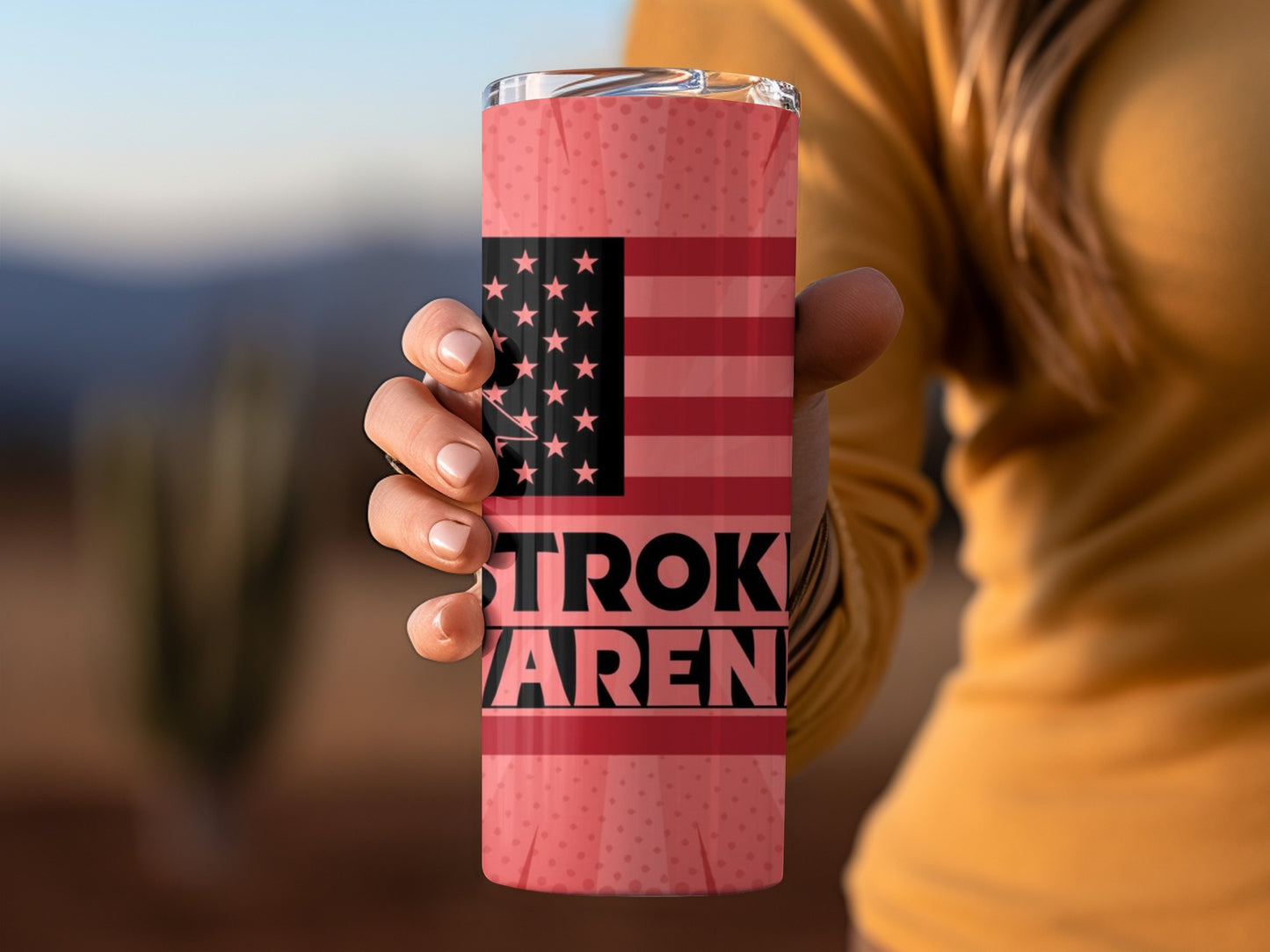 Patriotic Flag Strokwaren Insulated Tumbler product