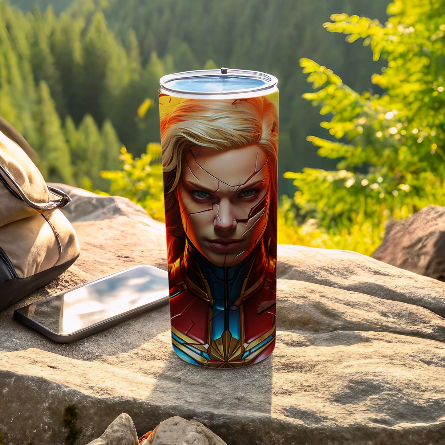 Superhero Character Insulated Tumbler Flask for Outdoor