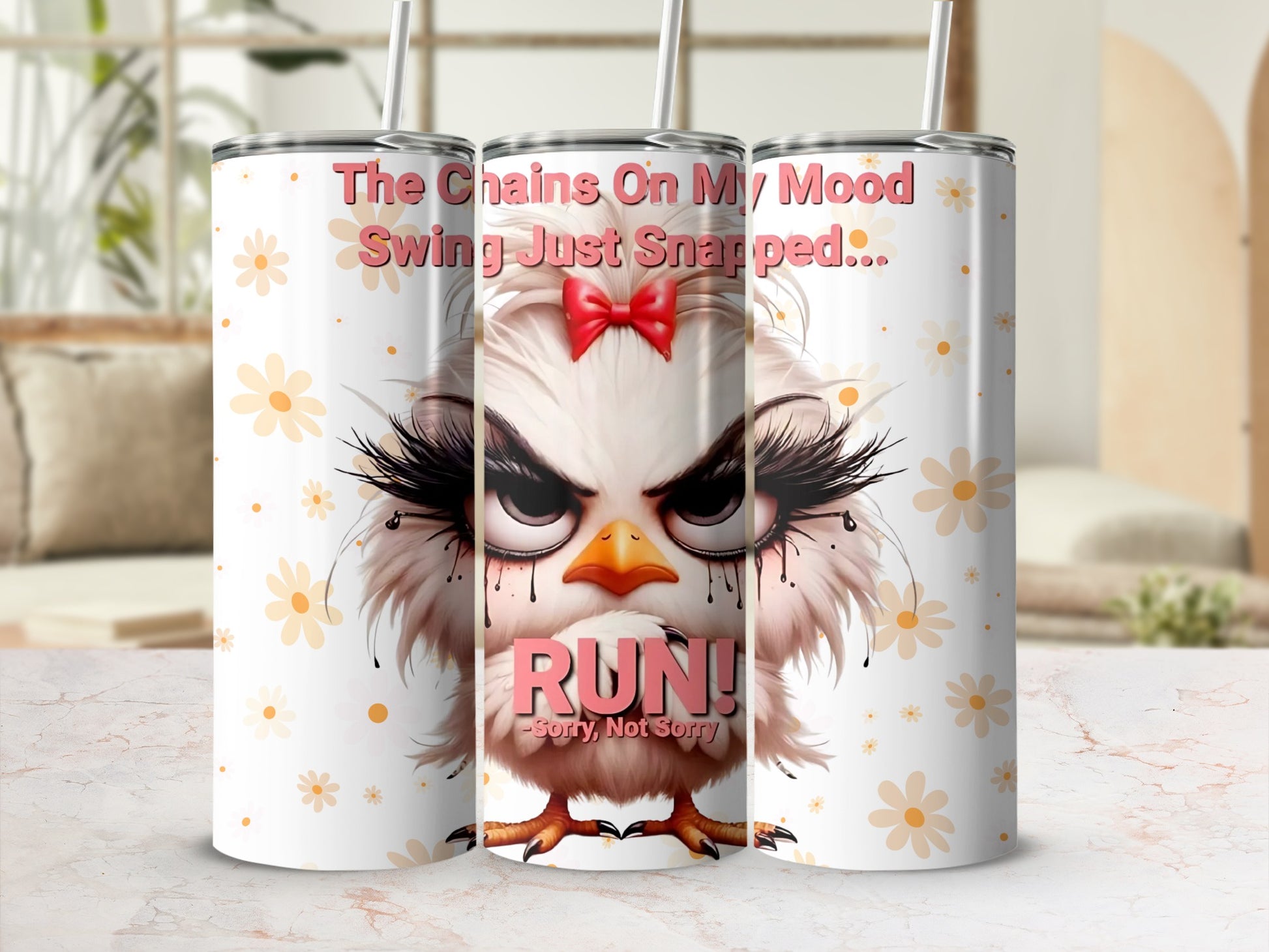 The Chains On My Mood Swing Just Snapped Run tumbler