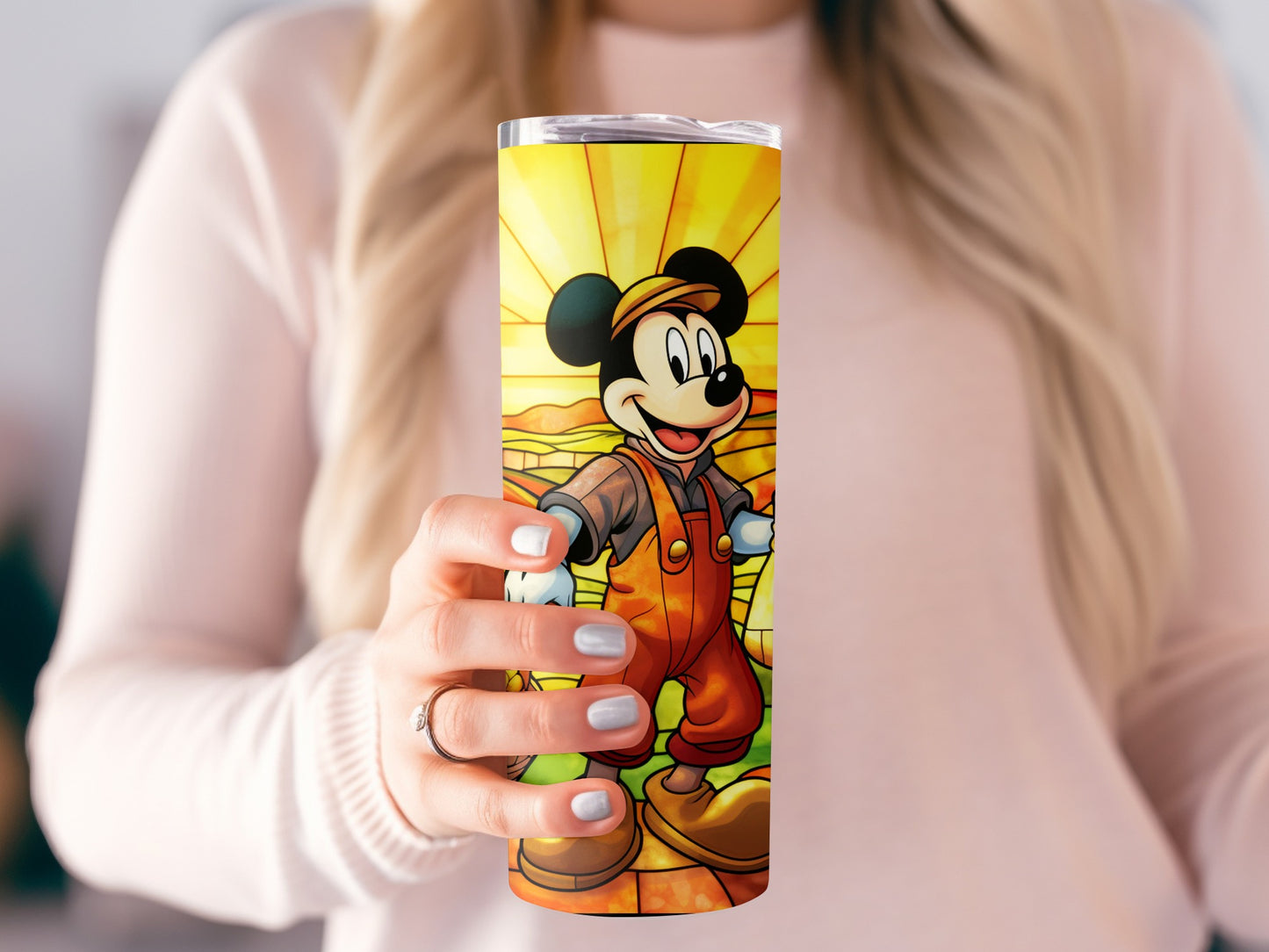 Colorful Character Design Insulated Tumbler Cup