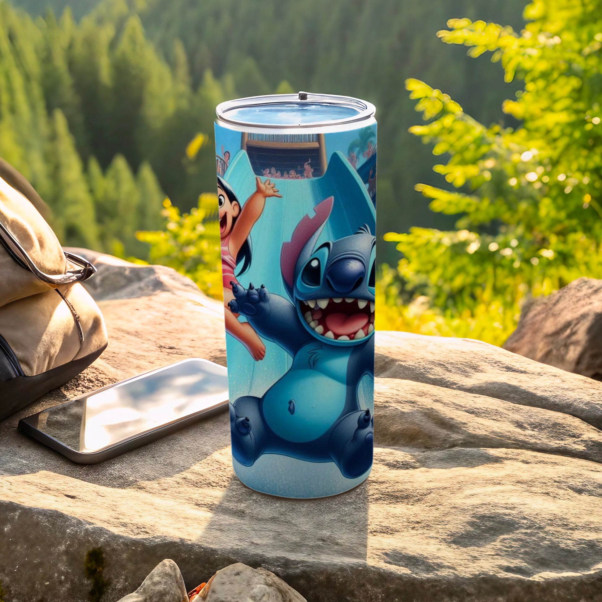 Adorable Character Design Leak-Proof Tumbler Cup