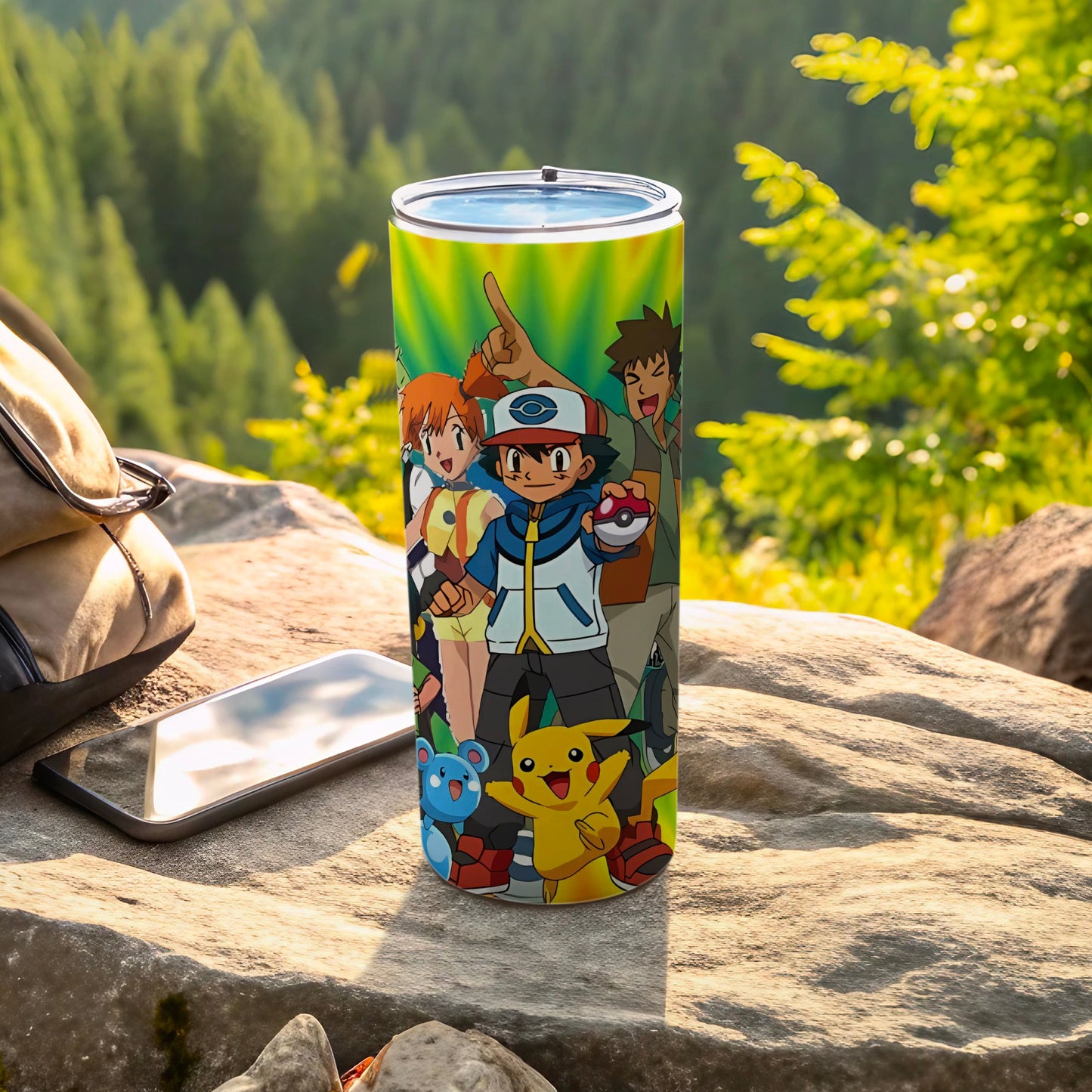 Colorful Anime Character Design Insulated Tumbler